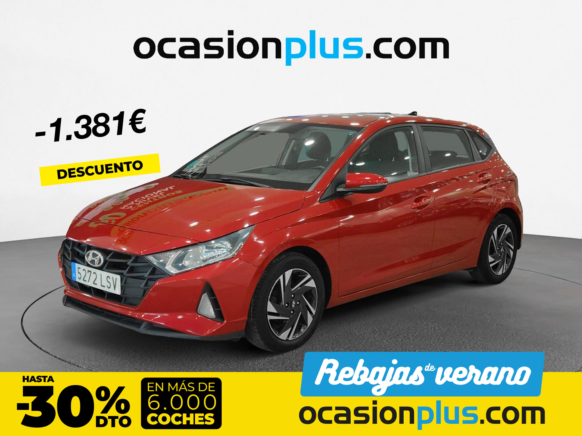 HYUNDAI i20 (1.2 MPI SLX 62 kW (84 CV)) en Madrid