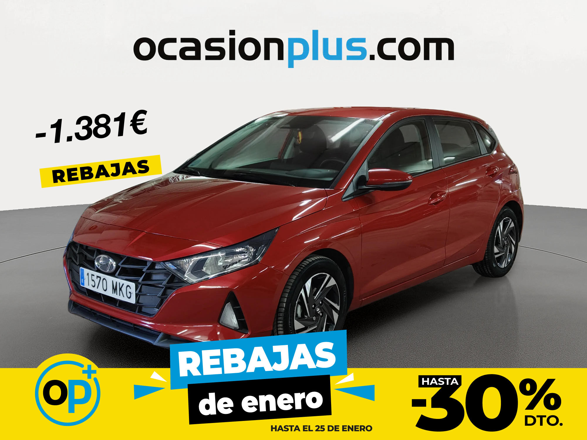 HYUNDAI i20 (1.2 MPI Klass 62 kW (84 CV)) en Madrid