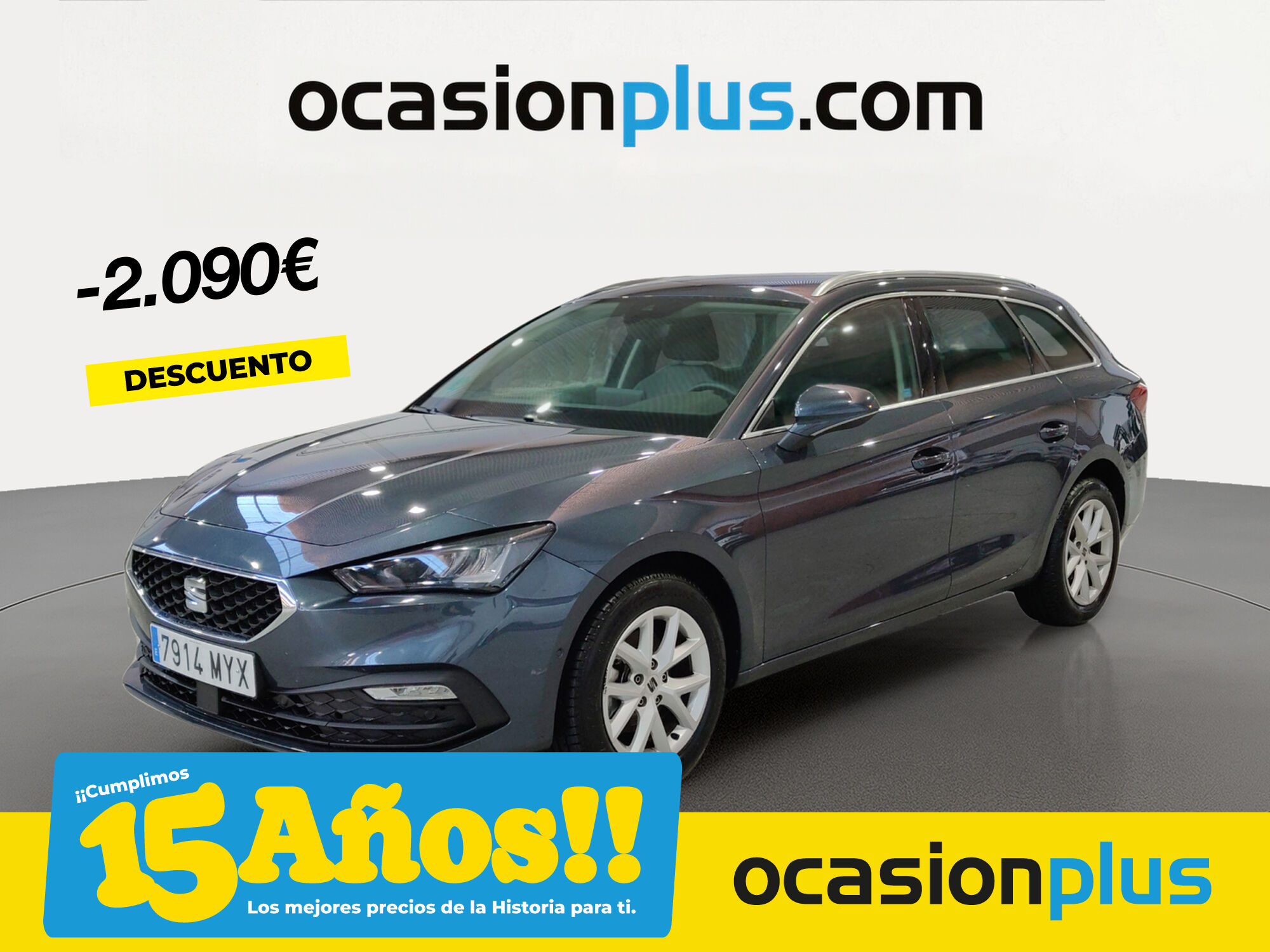 SEAT León (1.5 TSI Style 25 Aniversario 85 kW (115 CV)) en Madrid