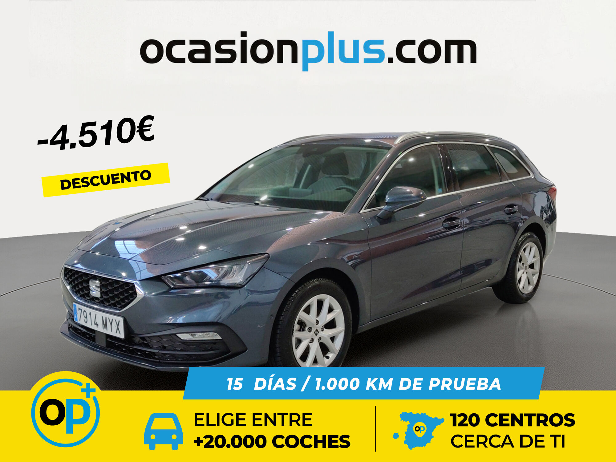 SEAT León (1.5 TSI Style 25 Aniversario 85 kW (115 CV)) en Madrid
