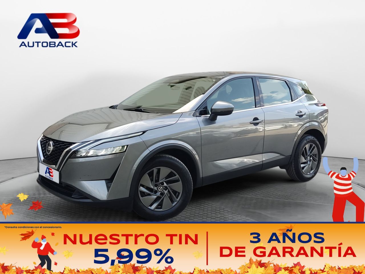 NISSAN Qashqai (DIG-T 116kW (158CV) mHEV Xtronic Acenta) en Madrid