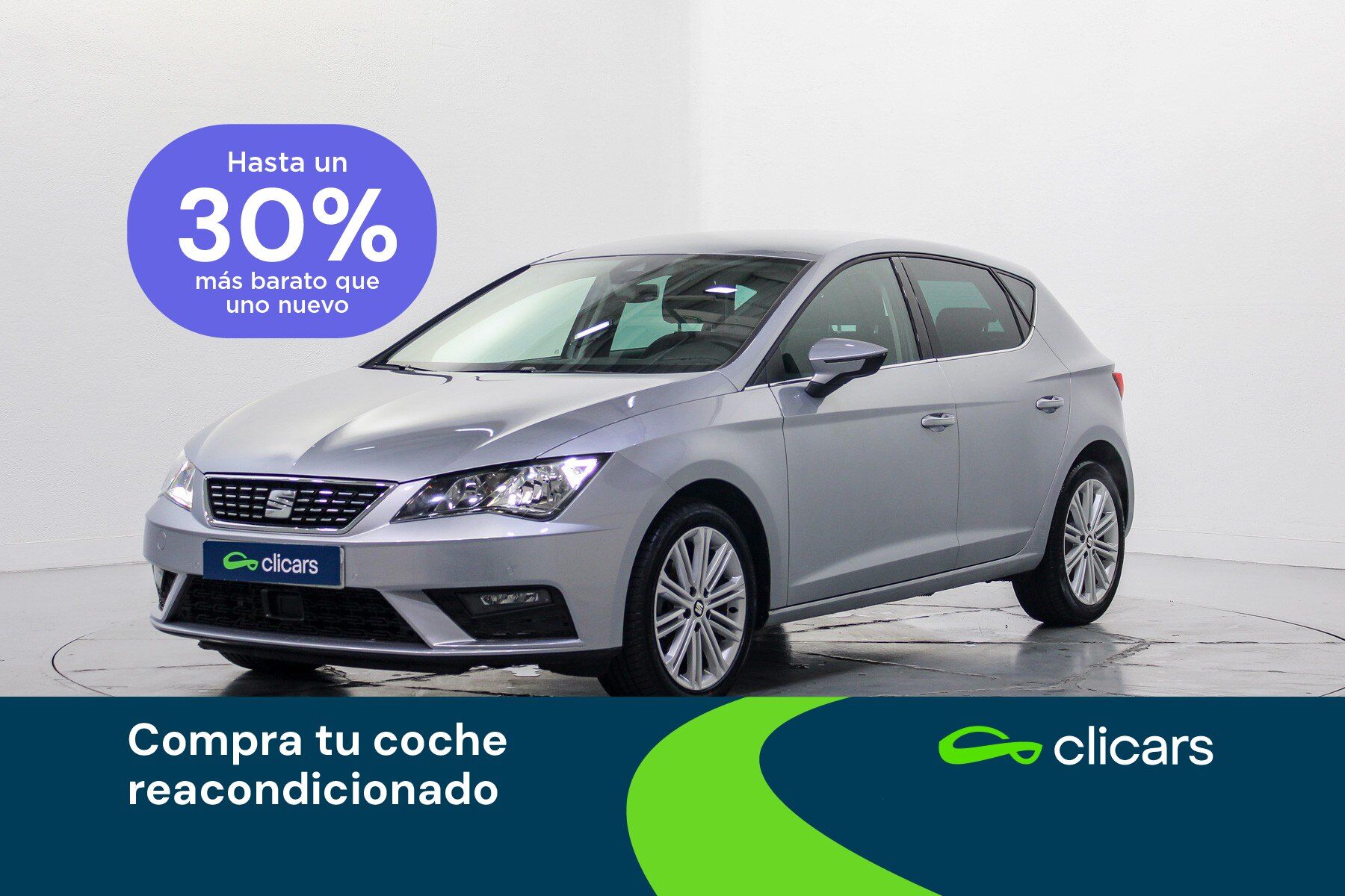 SEAT León (León 1.5 TGI GNC S&S Xcellence DSG7 130) en Madrid