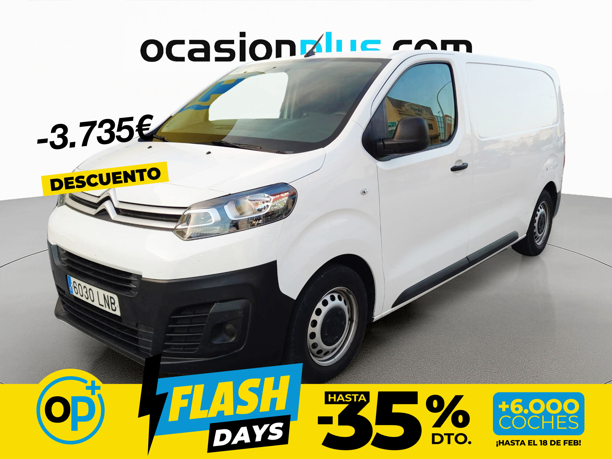 Foto del CITROEN Jumpy Fg. BlueHDI Talla M S&S Control 100