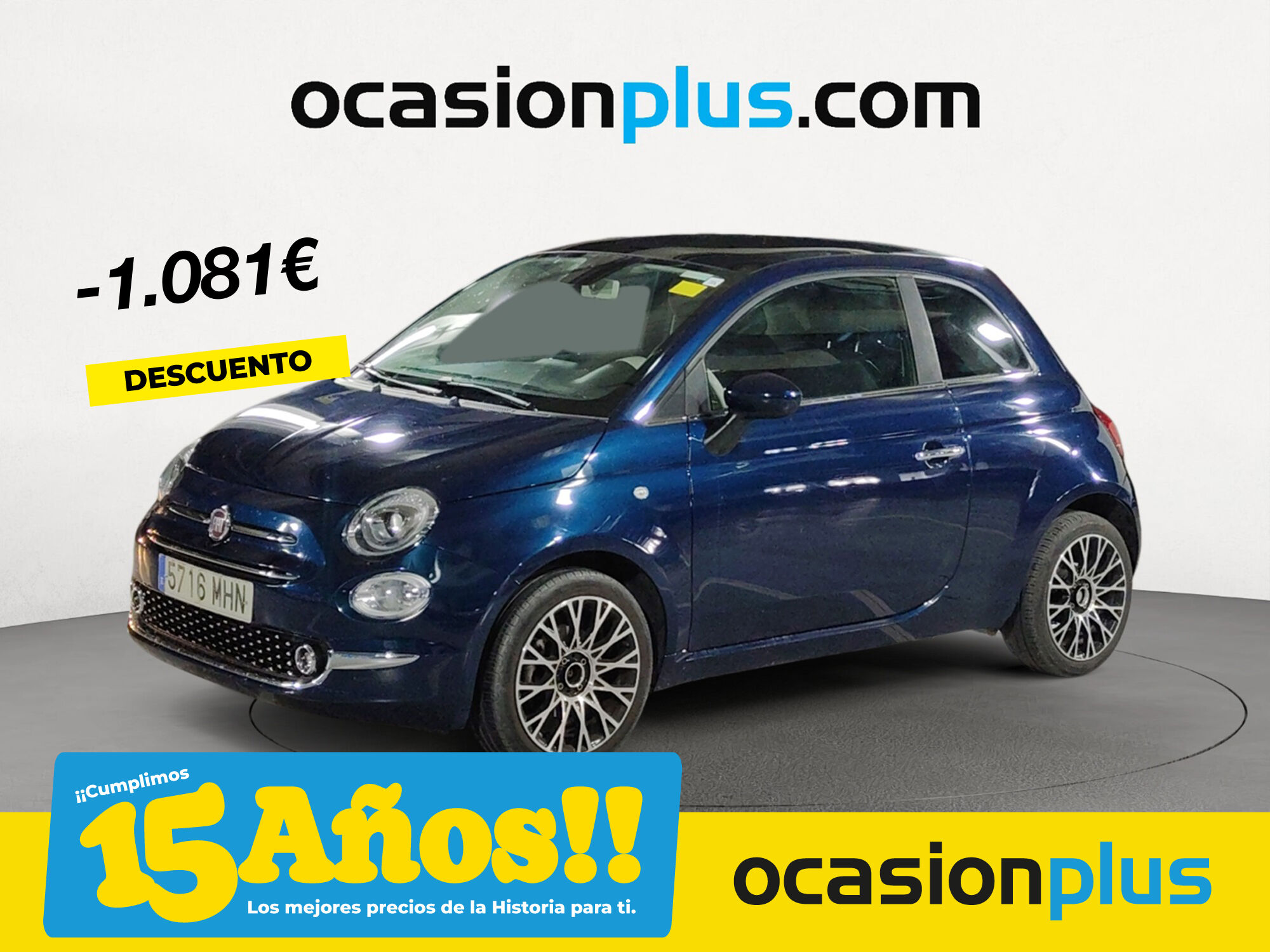 FIAT 500 (1.0 Hybrid Dolcevita 51 kW (70 CV)) en Madrid