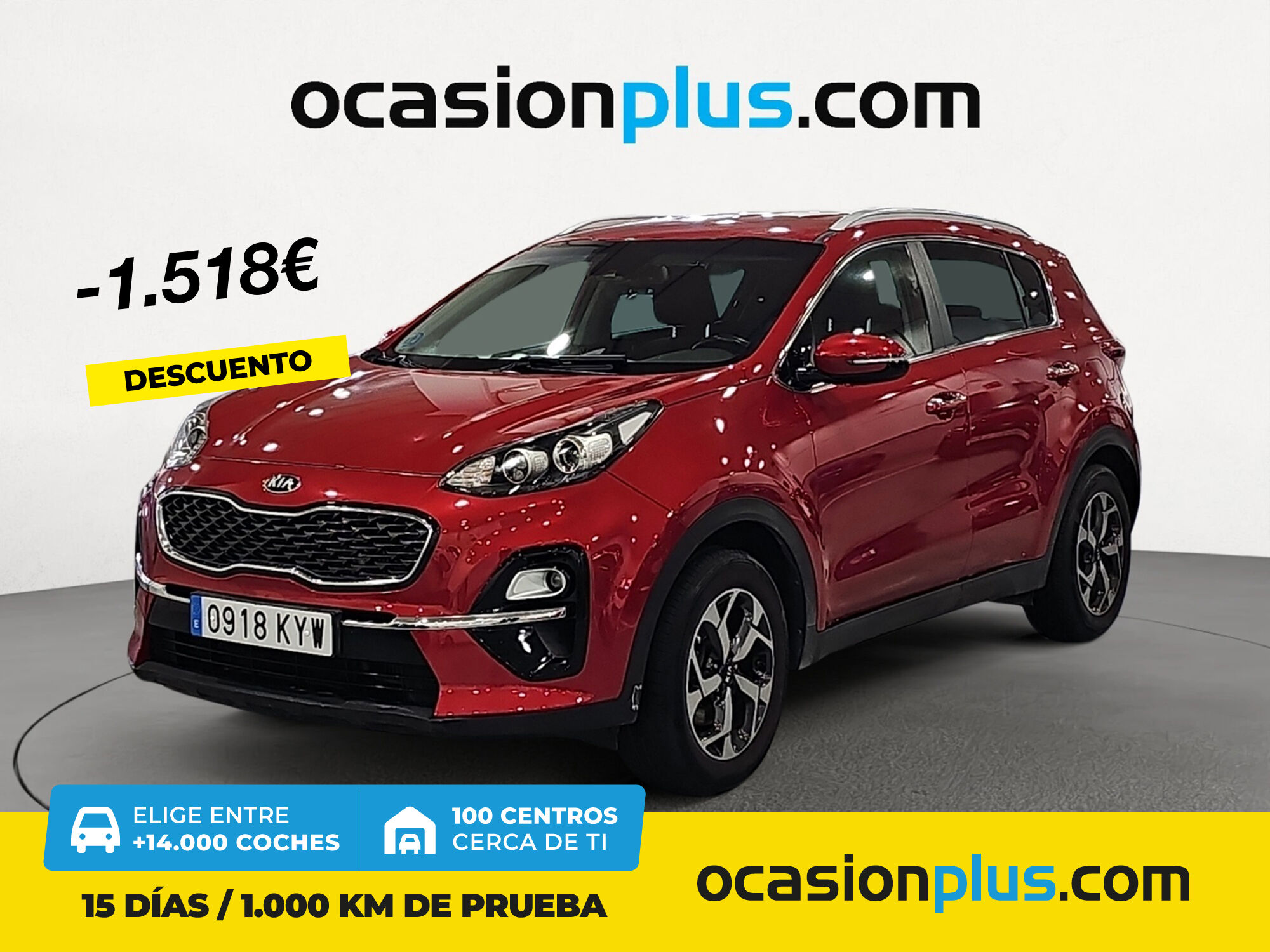 KIA Sportage (1.6 CRDi MHEV Drive Plus 4x2 85 kW (115 CV)) en Madrid
