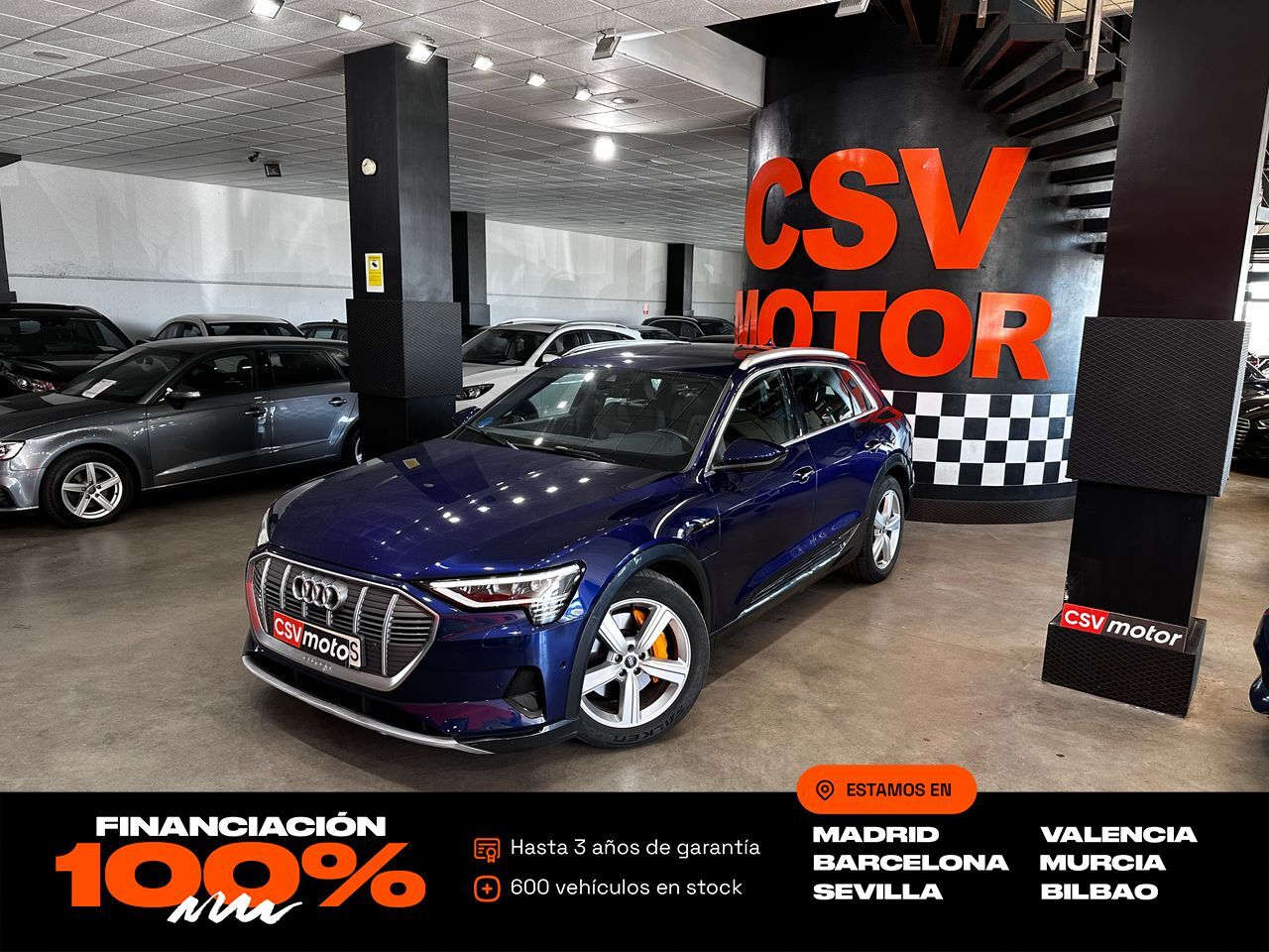 AUDI e-tron (Advanced 55 quattro) en Madrid