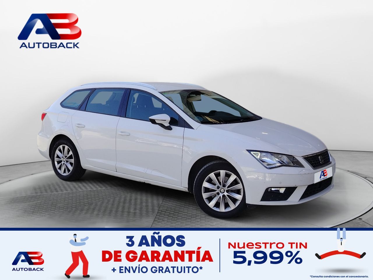 SEAT León (ST 1.6 TDI 85kW (115CV) St&Sp Style) en Madrid