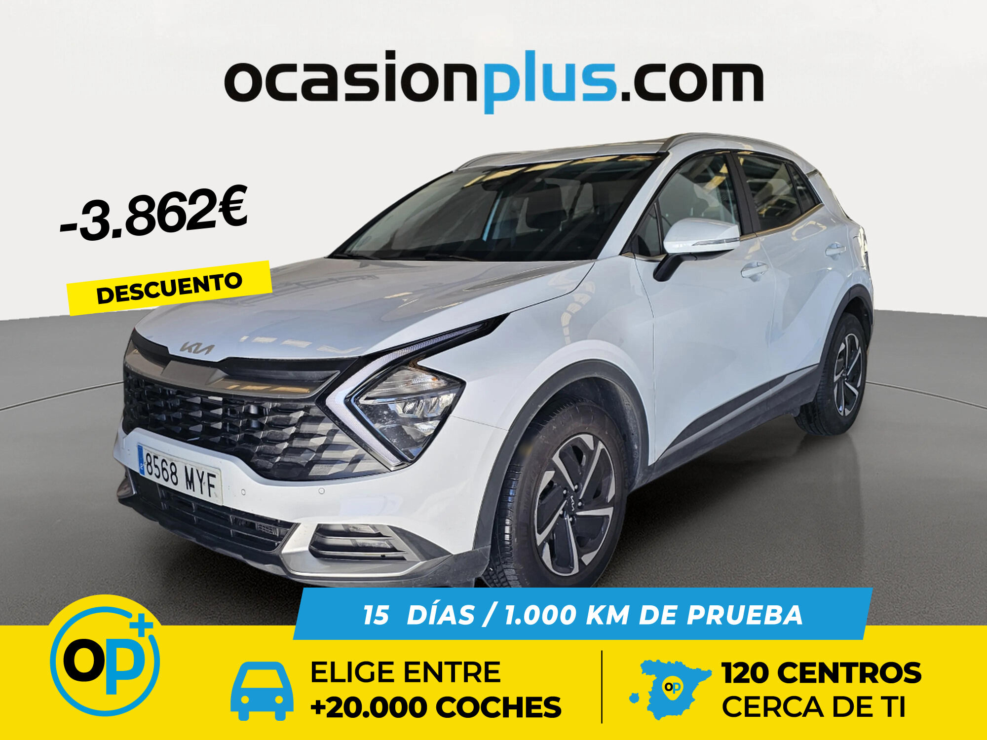 KIA Sportage (1.6 T-GDi HEV Drive 4x2 158 kW (215 CV)) en Madrid