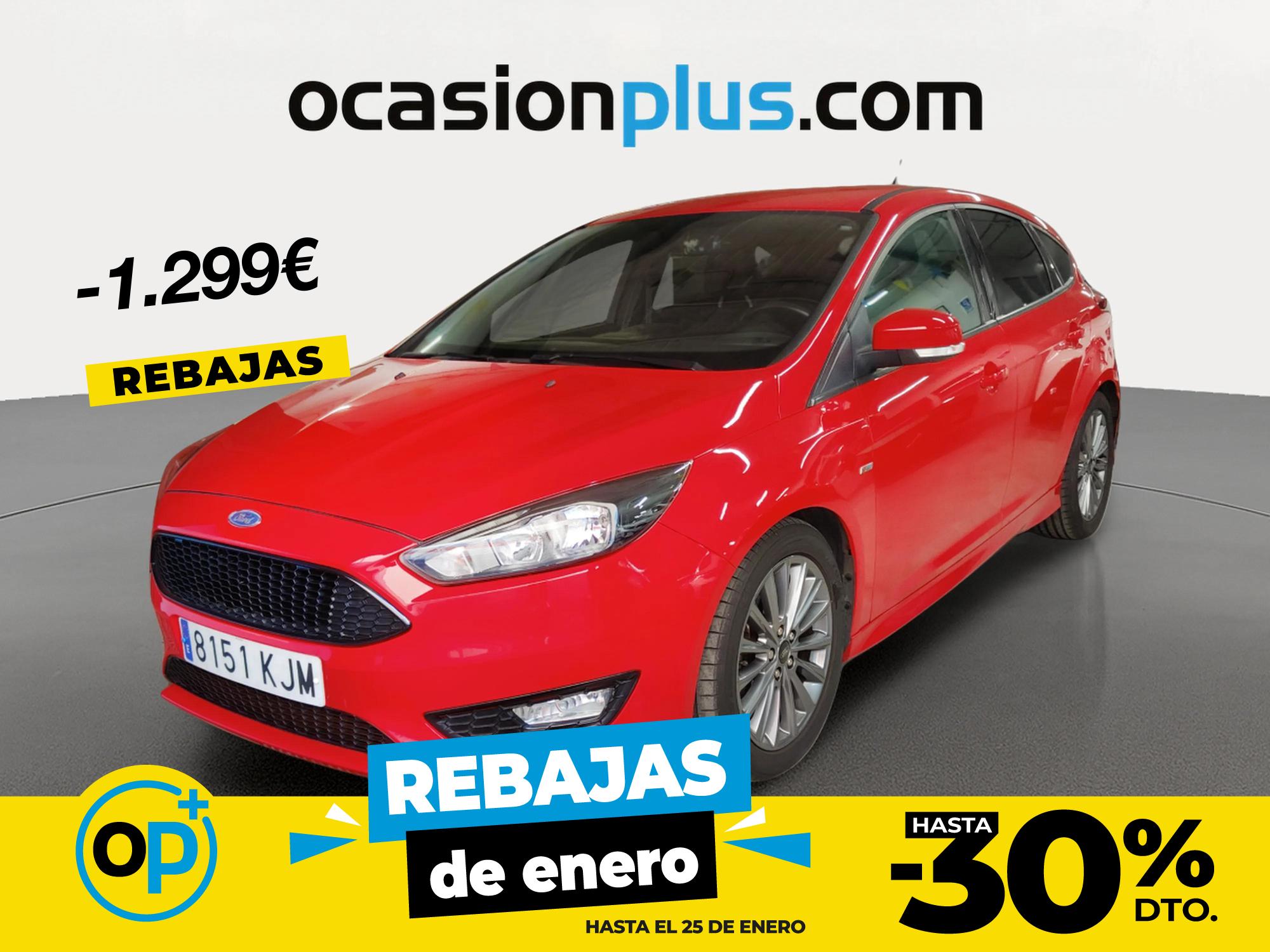 FORD Focus (1.0 Ecoboost ST-Line Black&Red 92 kW (125 CV)) en Madrid