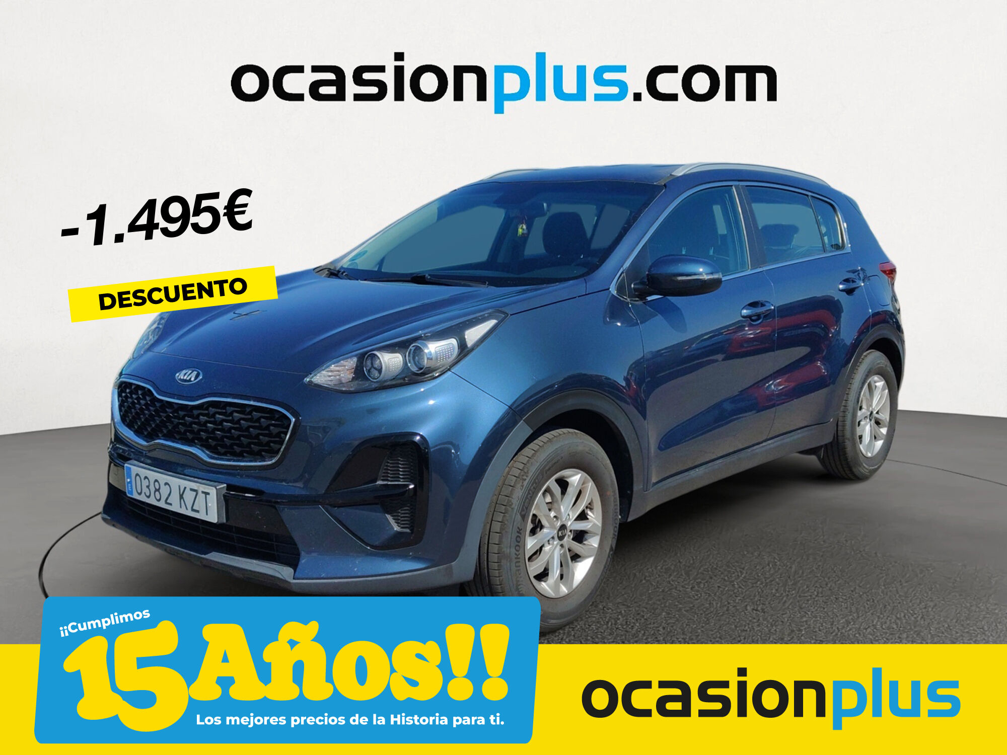 KIA Sportage (1.6 GDi Concept Plus 4x2 97 kW (132 CV)) en Madrid