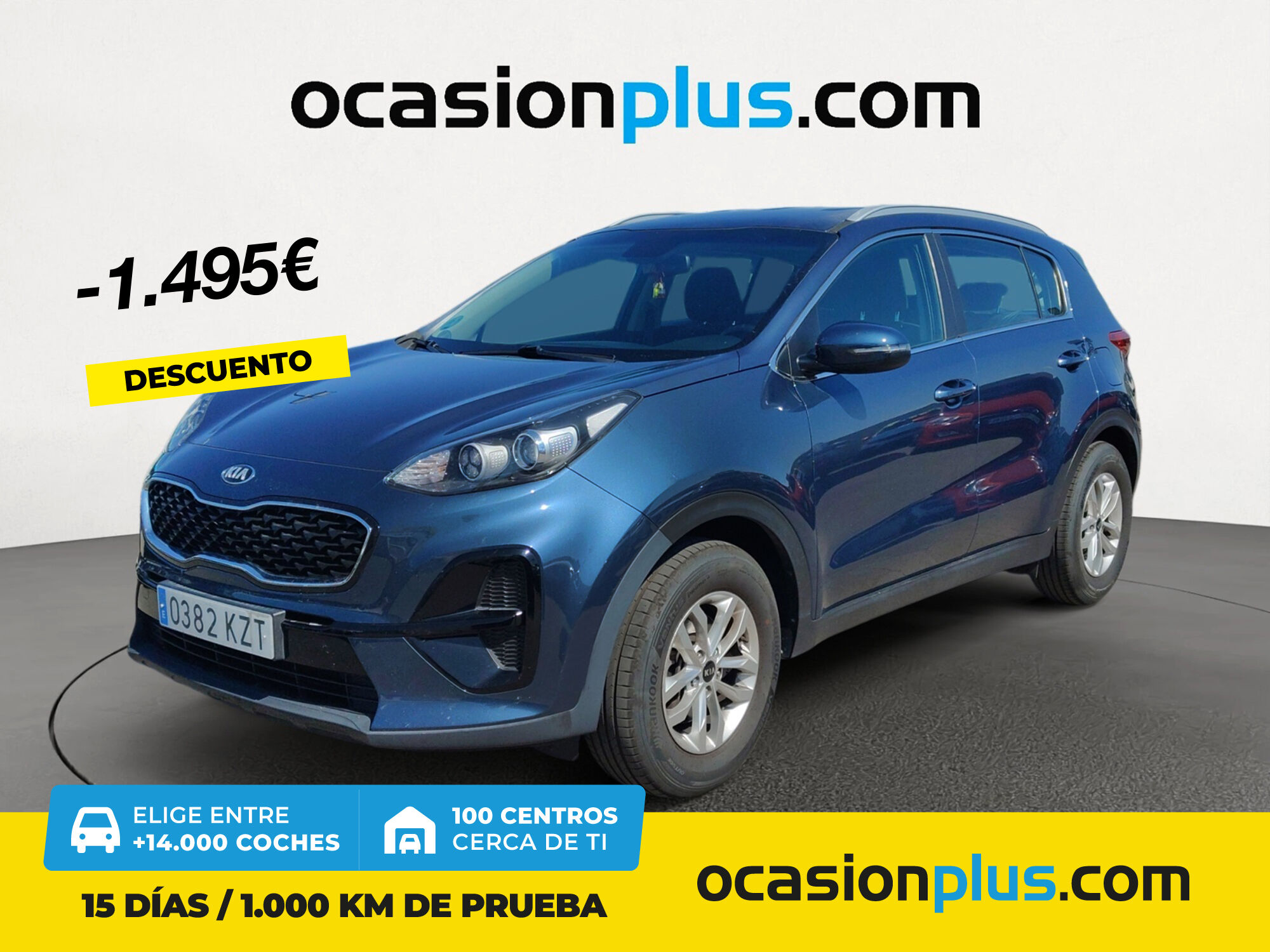 KIA Sportage (1.6 GDi Concept Plus 4x2 97 kW (132 CV)) en Madrid