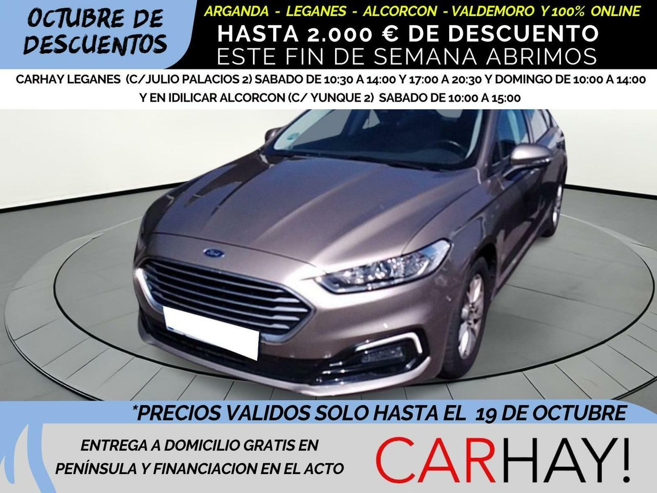 FORD Mondeo (2.0 TDCi 110kW (150CV) Trend) en Madrid