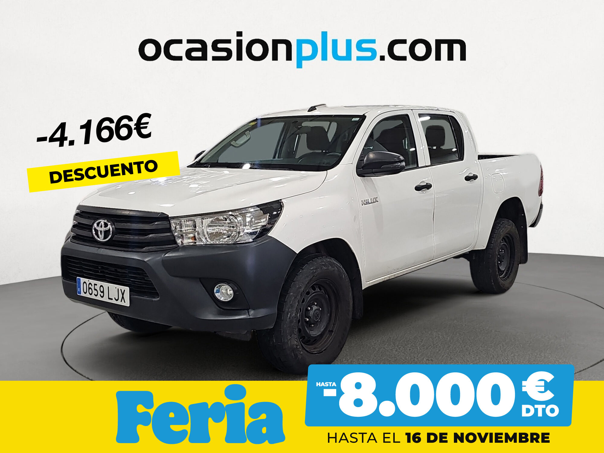 TOYOTA Hilux (2.4 D-4D Doble Cabina GX 110 kW (150 CV)) en Madrid