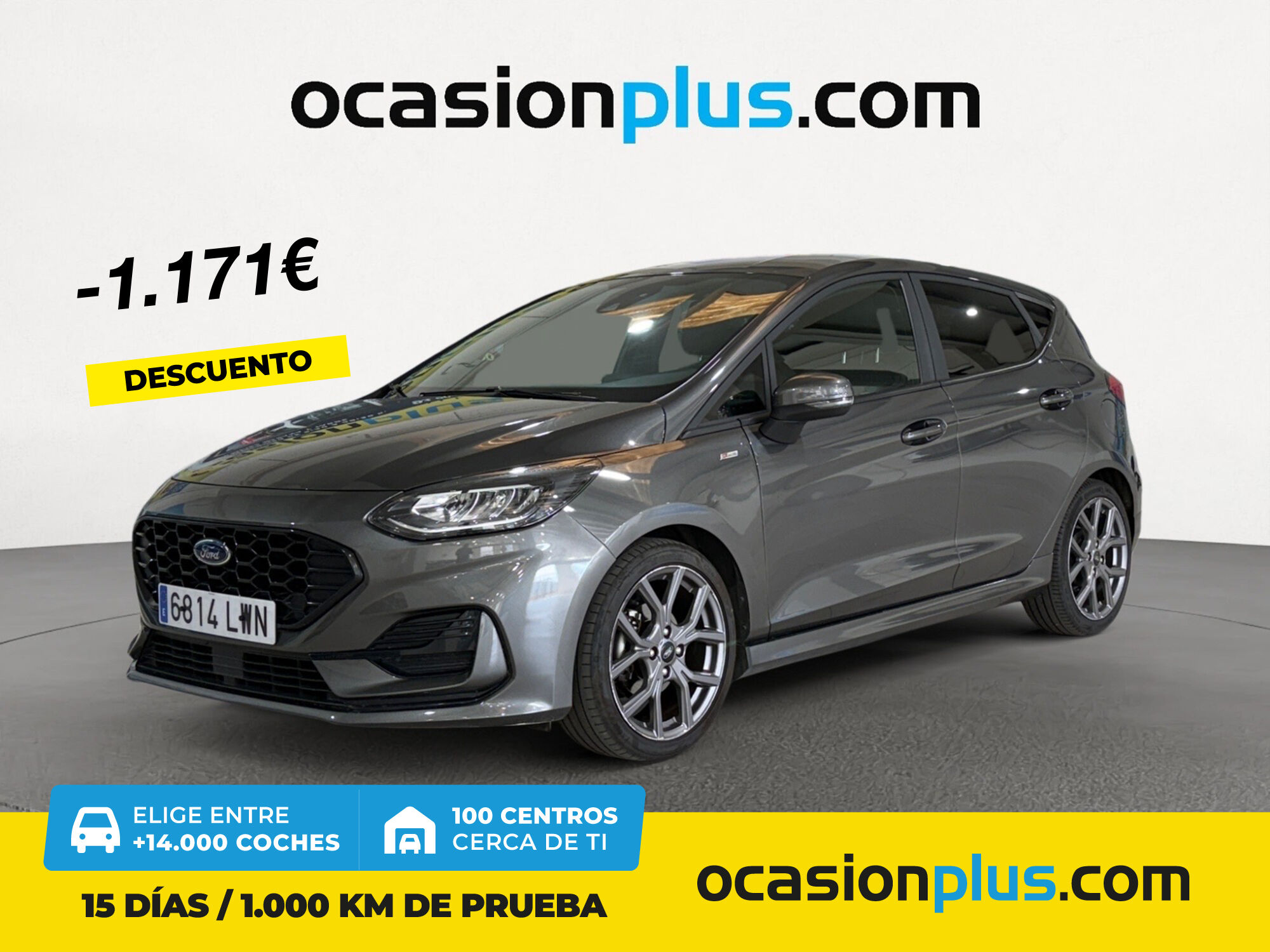 FORD Fiesta (1.0 EcoBoost MHEV ST-Line 92 kW (125 CV)) en Madrid