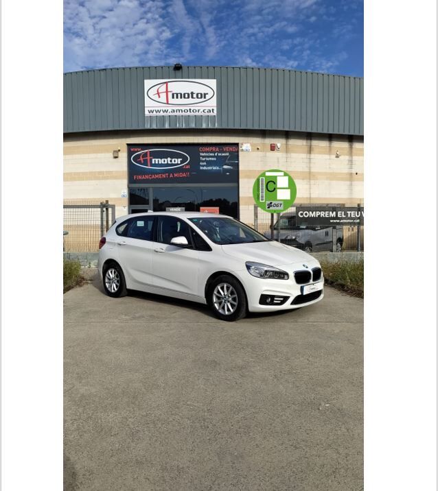 BMW Serie 2 (218 d 150 CV ACTIVE TOURER BASIS 5P) en Girona