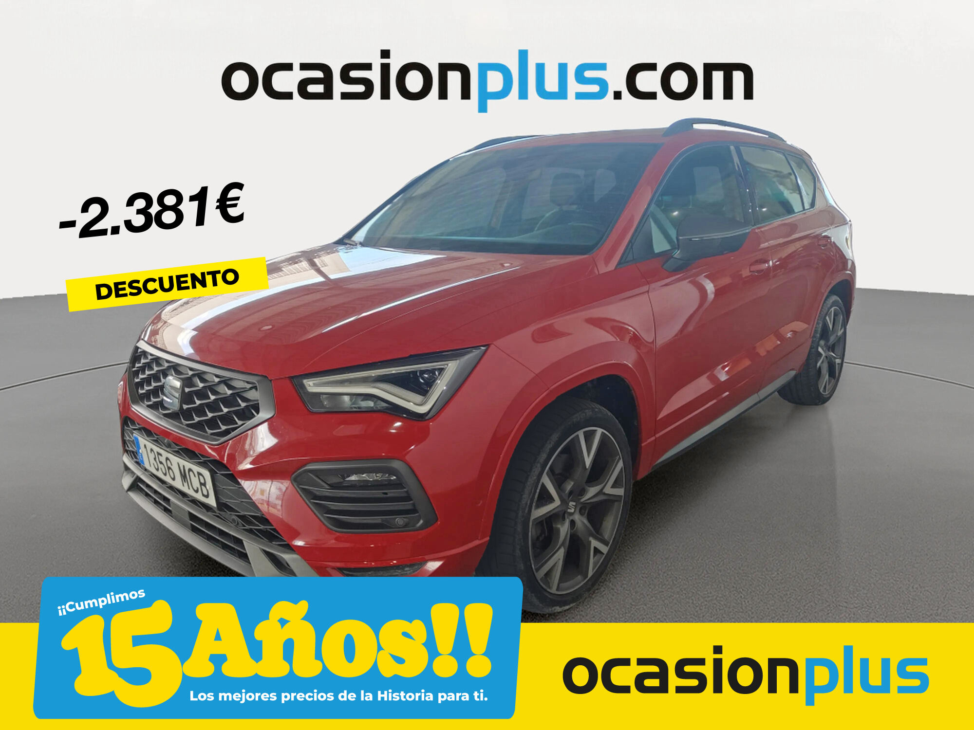 SEAT Ateca (1.5 TSI S&S FR XL DSG 110 kW (150 CV)) en Madrid