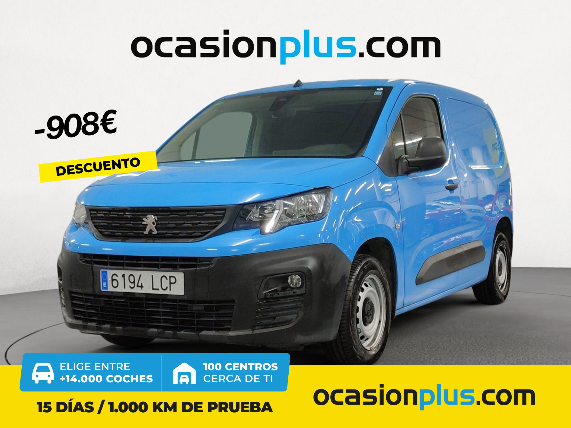 PEUGEOT Partner (Furgon BlueHDi 75 Premium Standard 600kg 55 kW (73 CV)) en