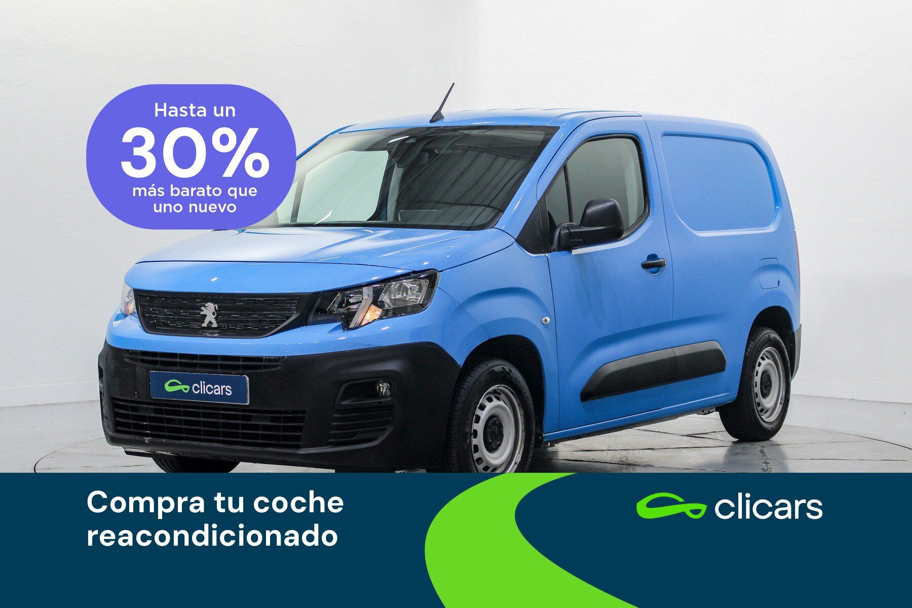 PEUGEOT Partner (Partner 1.6BlueHDI Premium Standard 600kg 75) en Madrid