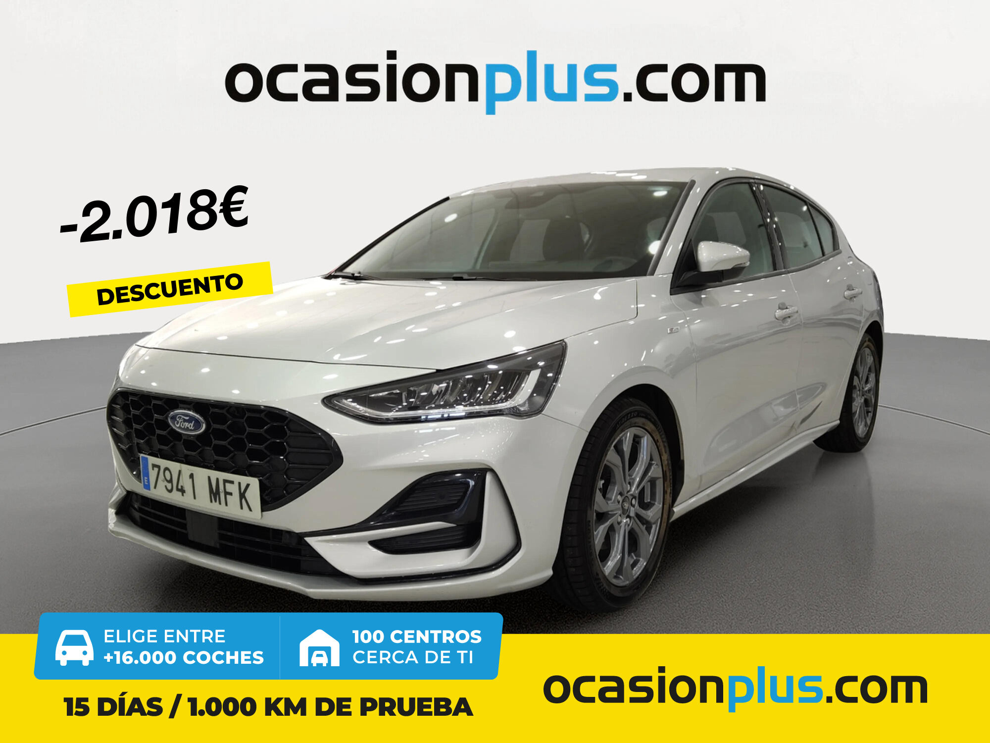 FORD Focus (1.0 Ecoboost MHEV ST-Line Auto 92 kW (125 CV)) en Madrid