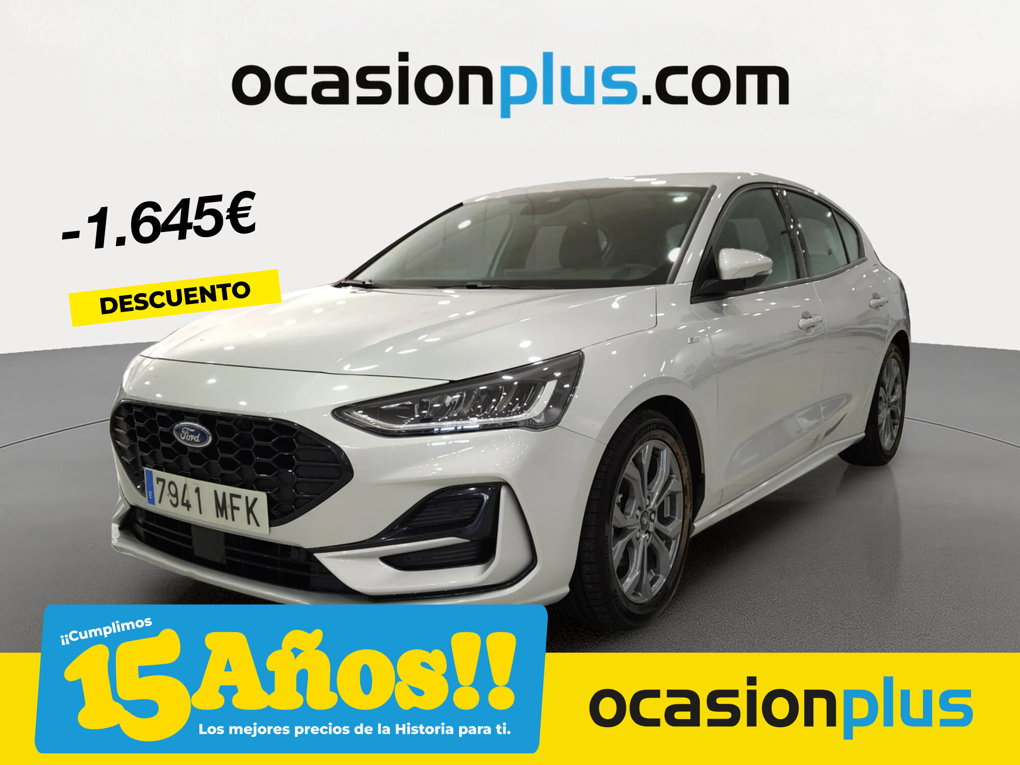 FORD Focus (1.0 Ecoboost MHEV ST-Line Auto 92 kW (125 CV)) en Madrid