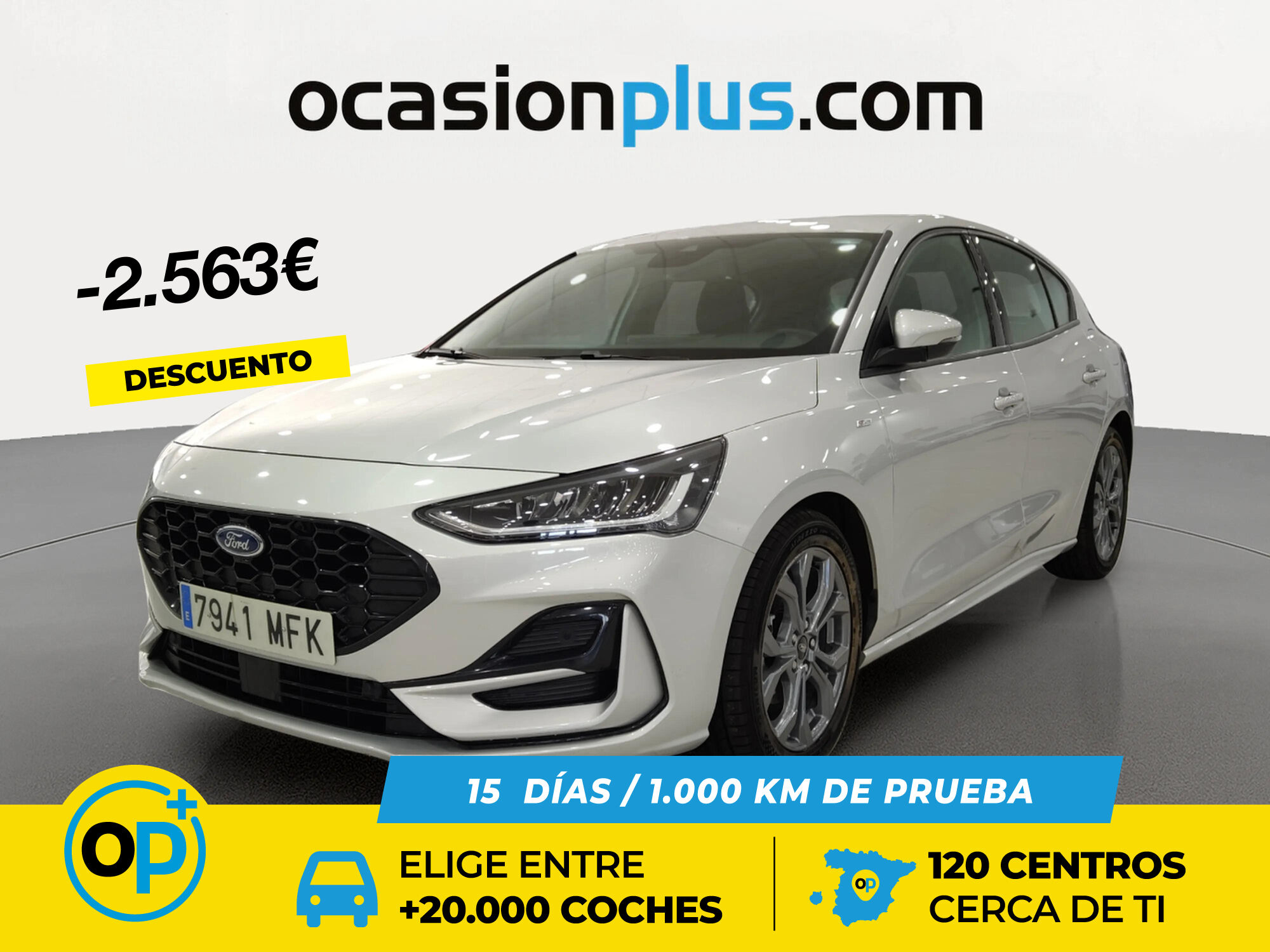 FORD Focus (1.0 Ecoboost MHEV ST-Line Auto 92 kW (125 CV)) en Madrid