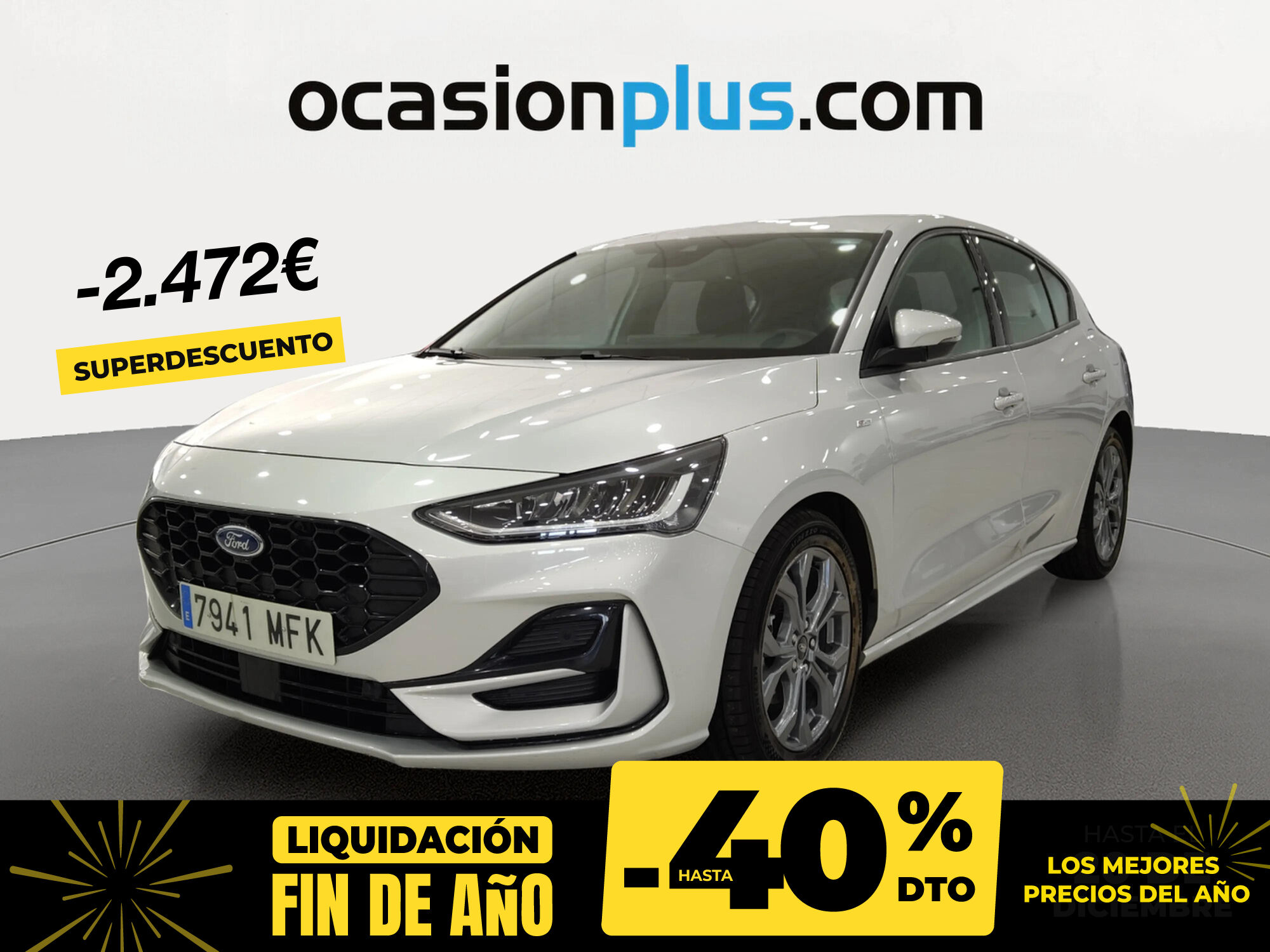 FORD Focus (1.0 Ecoboost MHEV ST-Line Auto 92 kW (125 CV)) en Madrid
