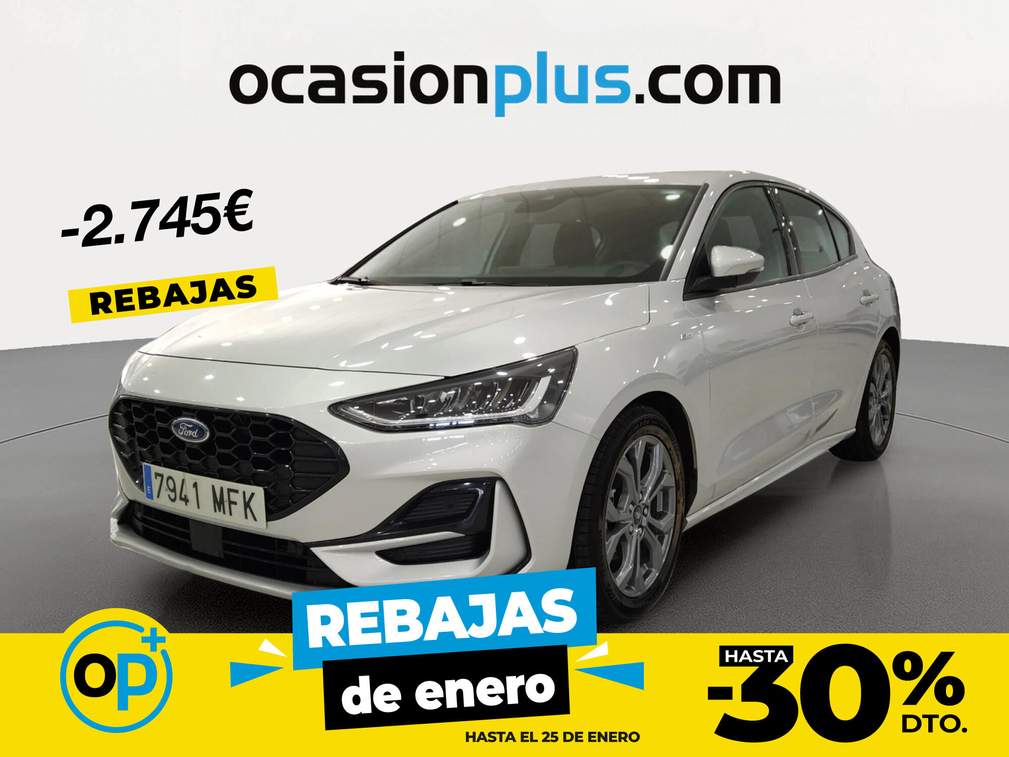 FORD Focus (1.0 Ecoboost MHEV ST-Line Auto 92 kW (125 CV)) en Madrid