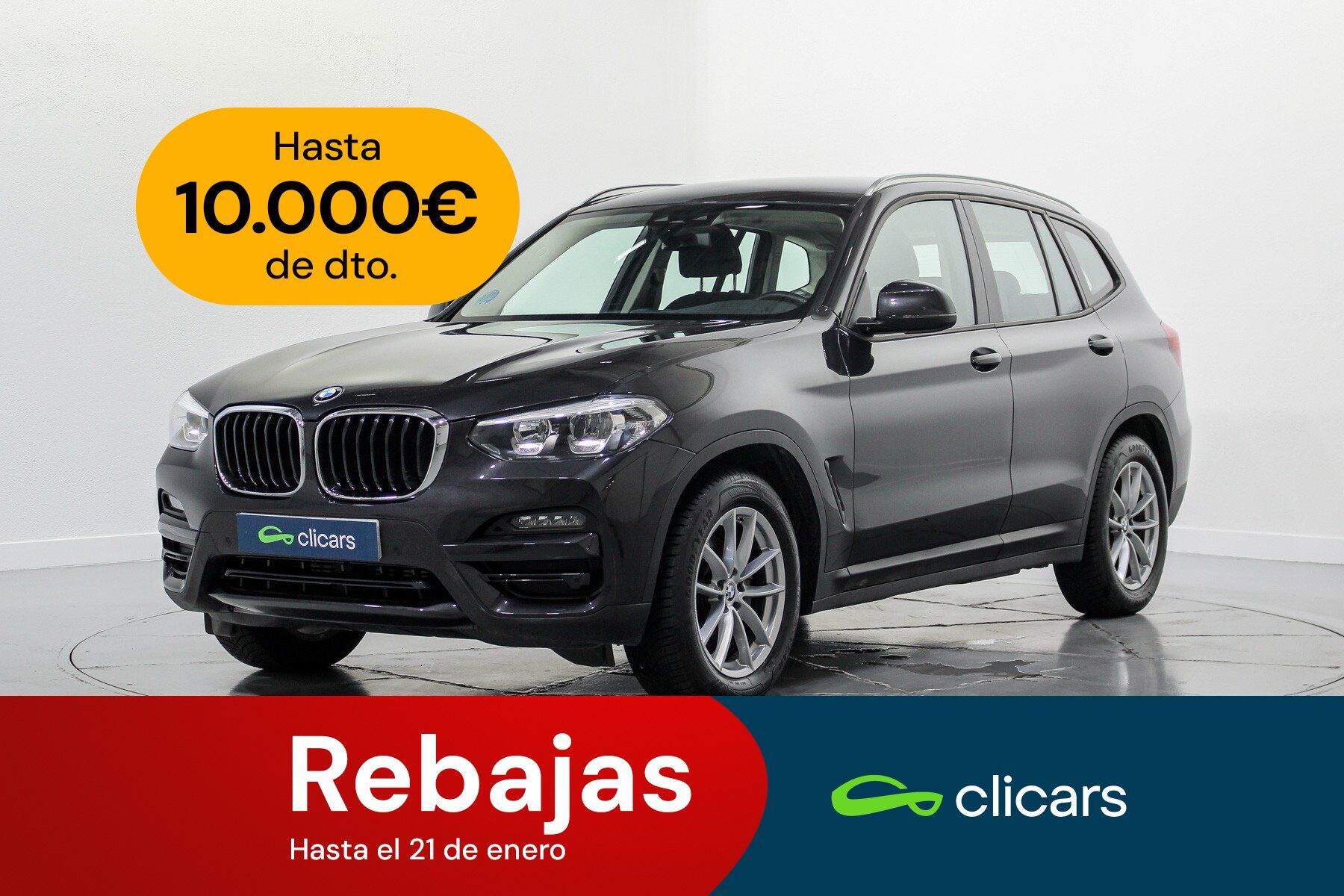 BMW X3 (X3 xDrive 20dA) en Madrid
