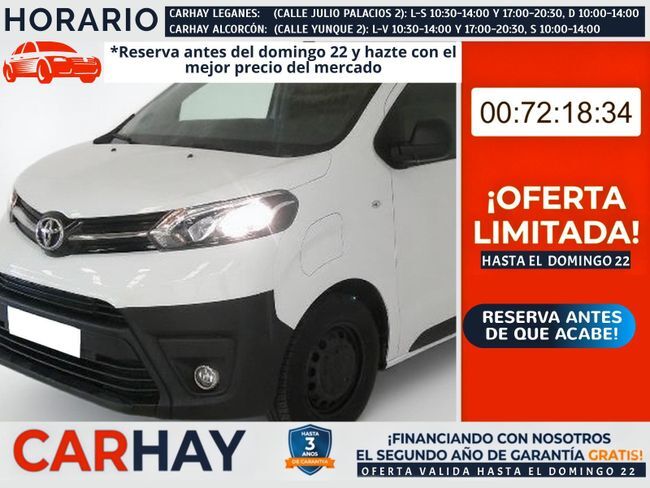 Foto del TOYOTA Proace Van Electric L1 GX 100Kw Batería 75Kwh