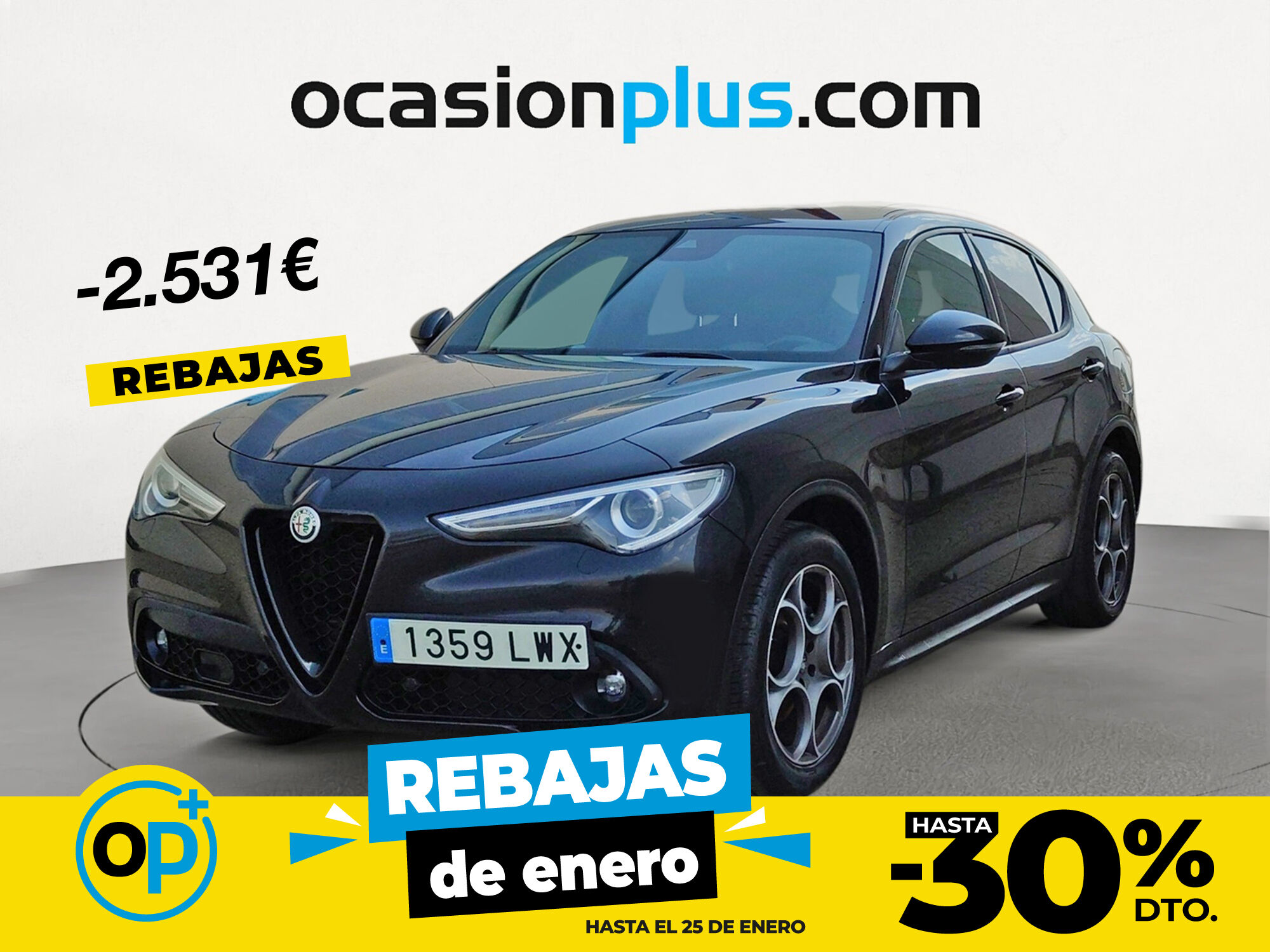 ALFA ROMEO Stelvio (2.2 Diesel Sprint AWD 140 kW (190 CV)) en Madrid