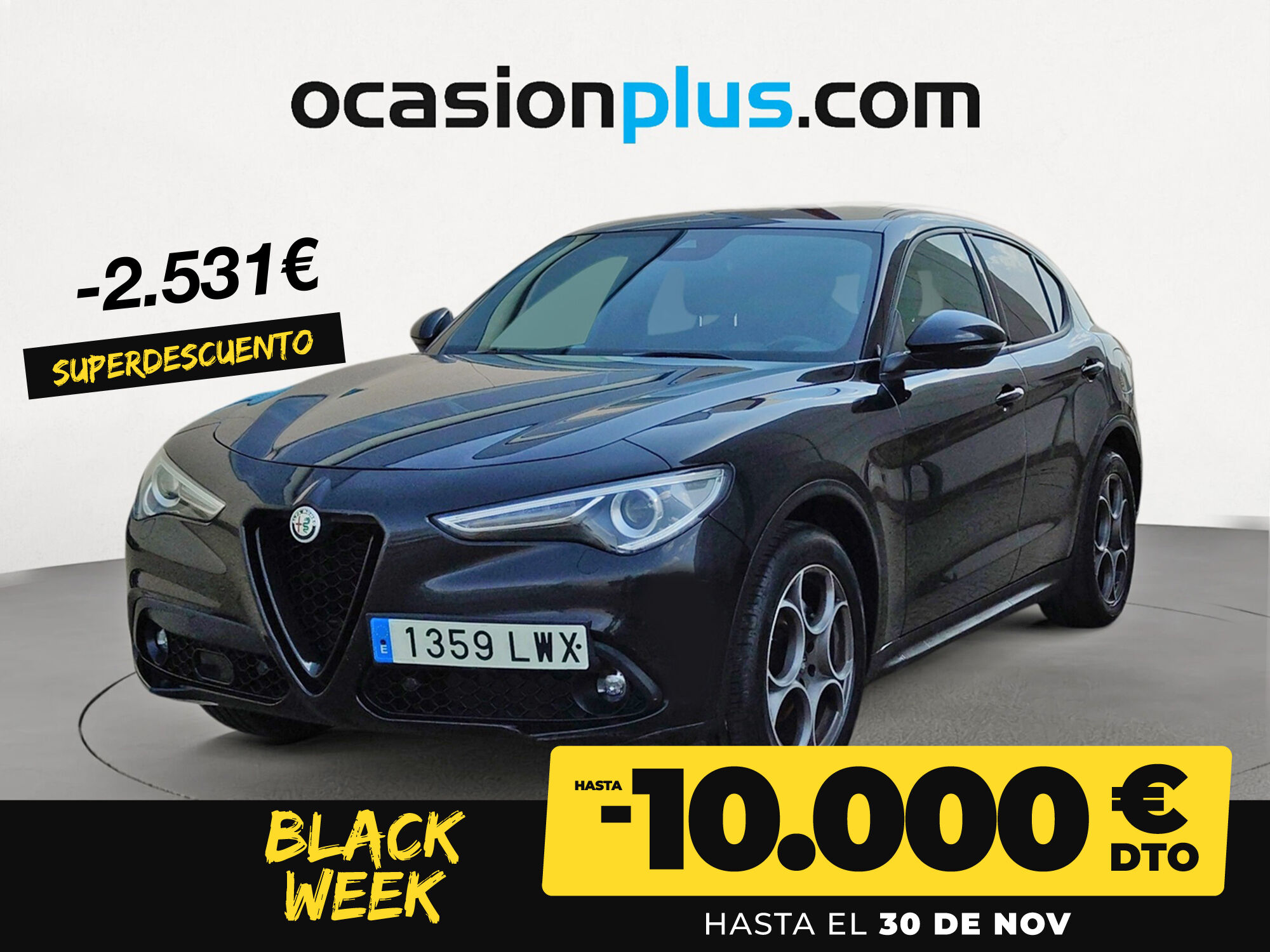 ALFA ROMEO Stelvio (2.2 Diesel Sprint AWD 140 kW (190 CV)) en Madrid