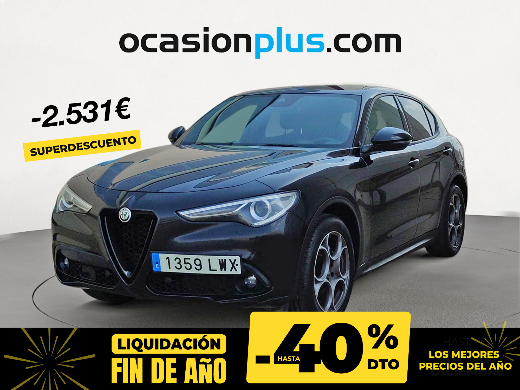 ALFA ROMEO Stelvio (2.2 Diesel Sprint AWD 140 kW (190 CV)) en Madrid