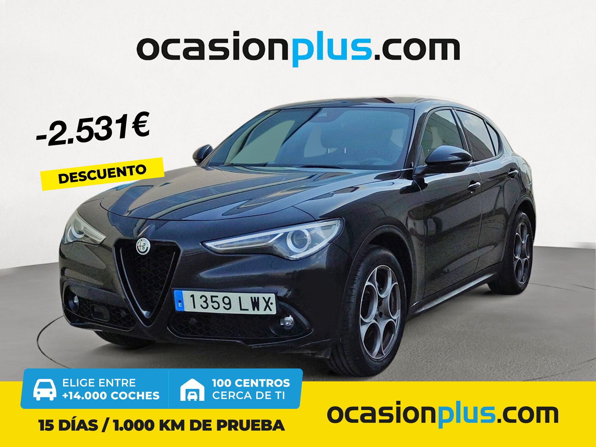 ALFA ROMEO Stelvio (2.2 Diesel Sprint AWD 140 kW (190 CV)) en Madrid