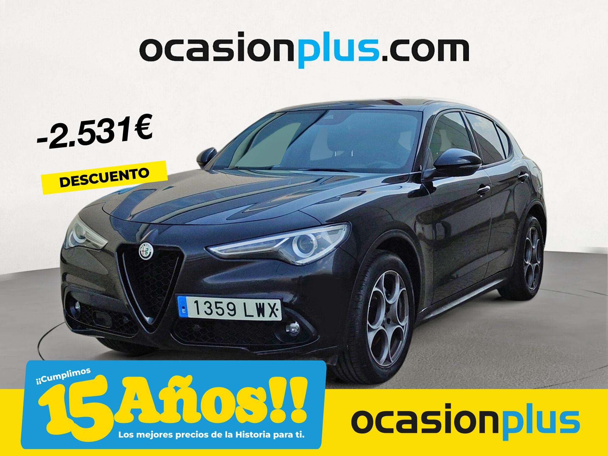 ALFA ROMEO Stelvio (2.2 Diesel Sprint AWD 140 kW (190 CV)) en Madrid