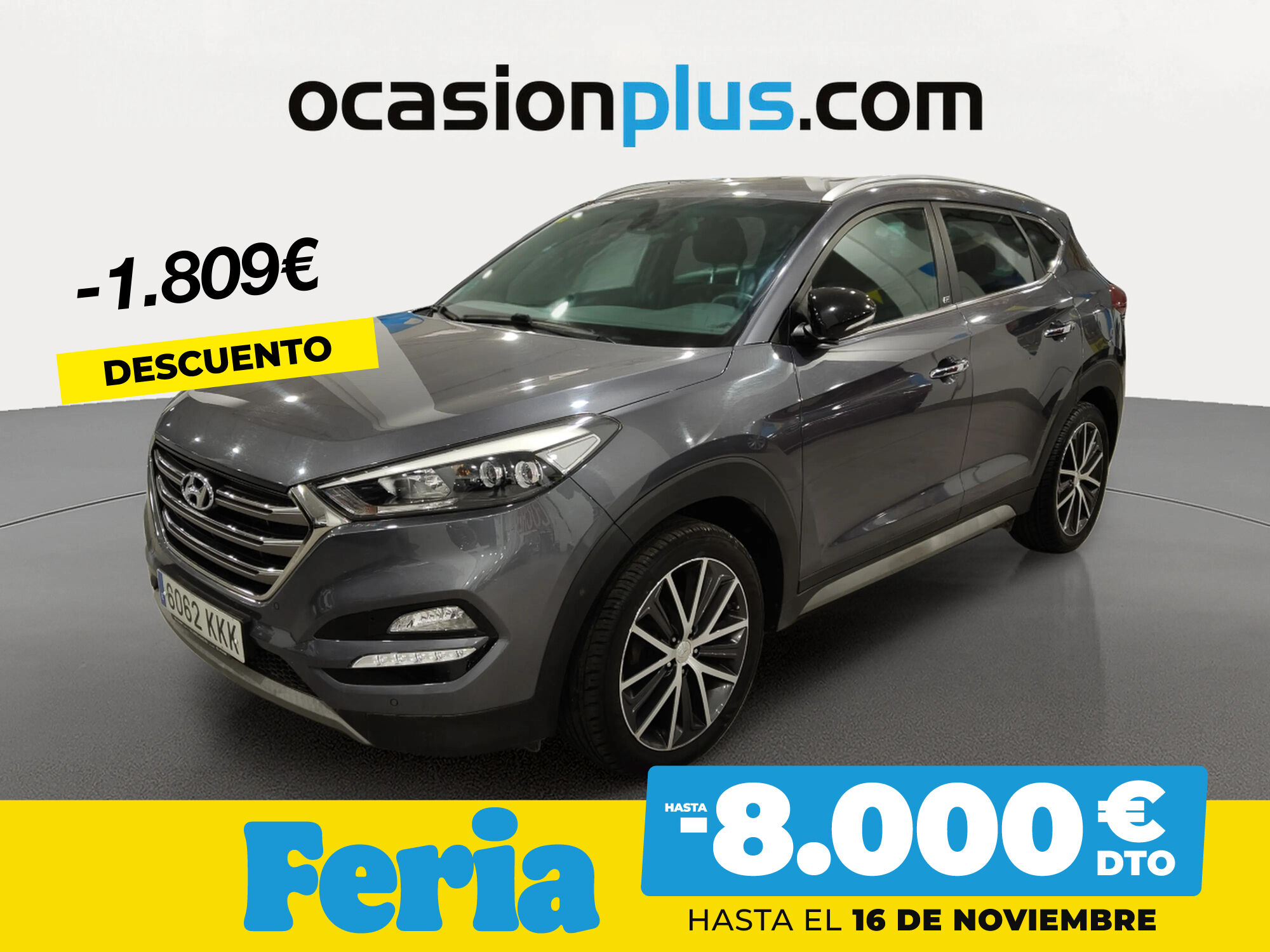 HYUNDAI Tucson (2.0 CRDi Go! 4x4 100 kW (136 CV)) en Madrid