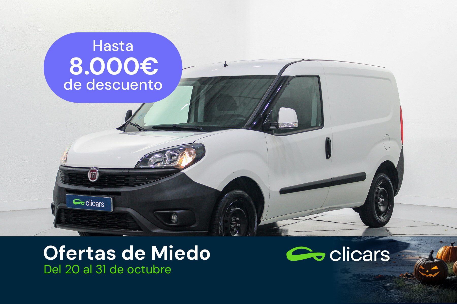 FIAT Dobló (Doblò Cargo 1.3Mjt SX 70kW) en Madrid