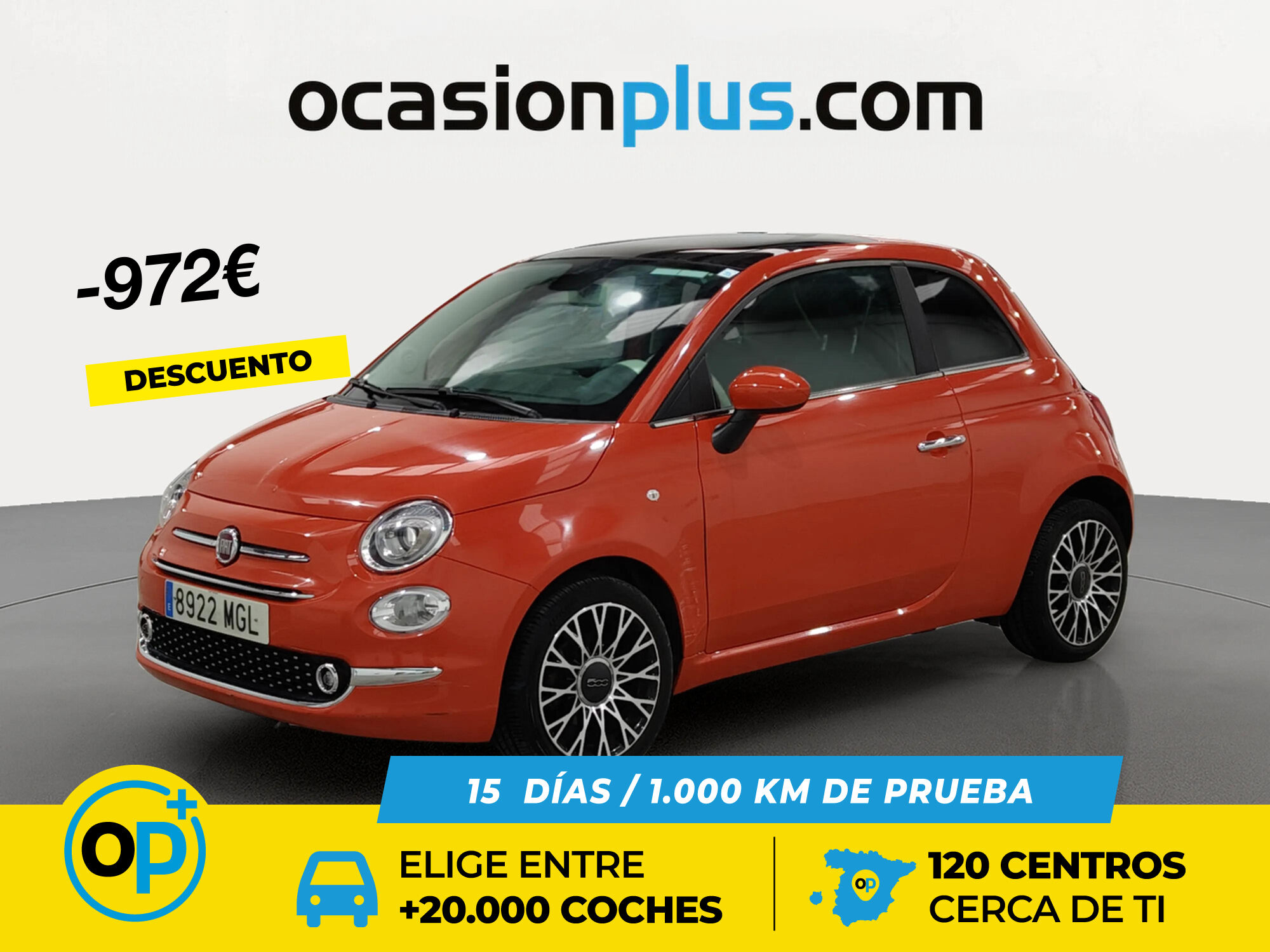 FIAT 500 (1.0 Hybrid Dolcevita 51 kW (70 CV)) en Madrid