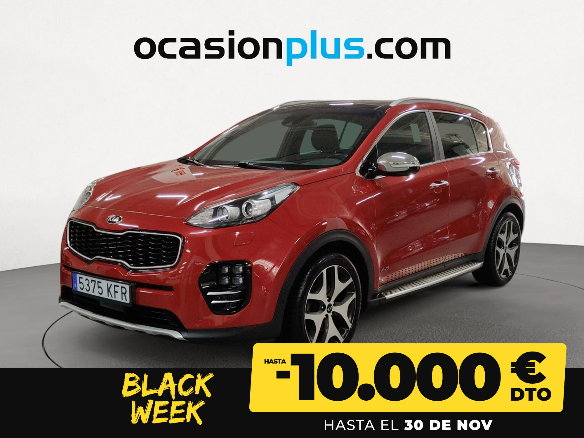 KIA Sportage (1.6 T-GDi GT Line DCT 4x4 130 kW (177 CV)) en Madrid