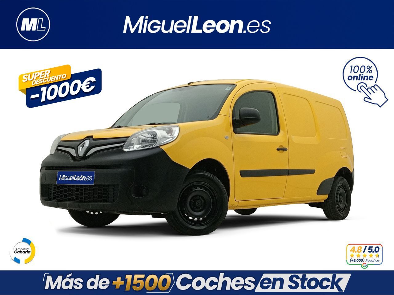 RENAULT Kangoo (EXPRESS 1.5 90cv) en Palmas, Las