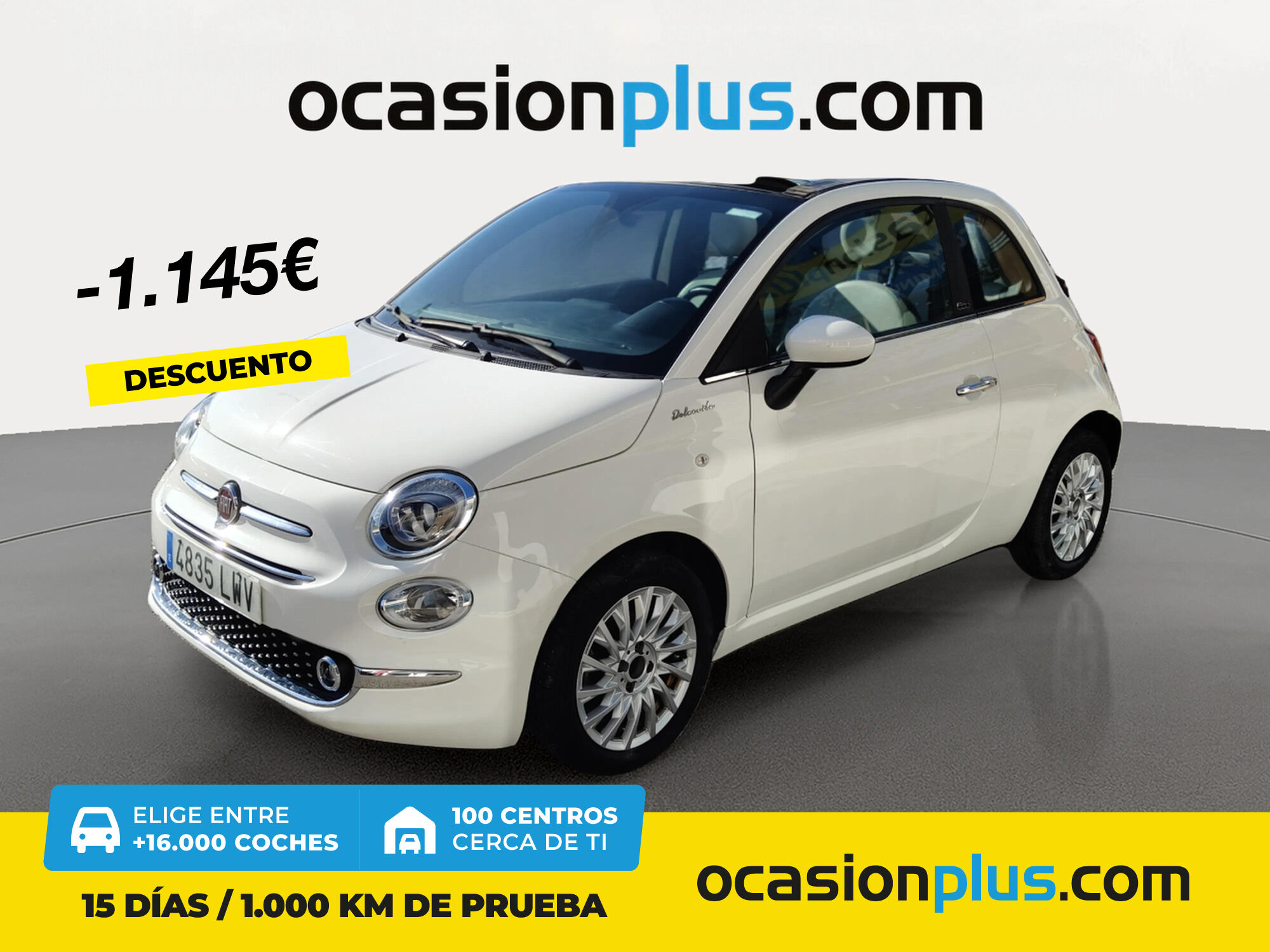 FIAT 500 (1.0 Hybrid Dolcevita 51 kW (70 CV)) en Madrid