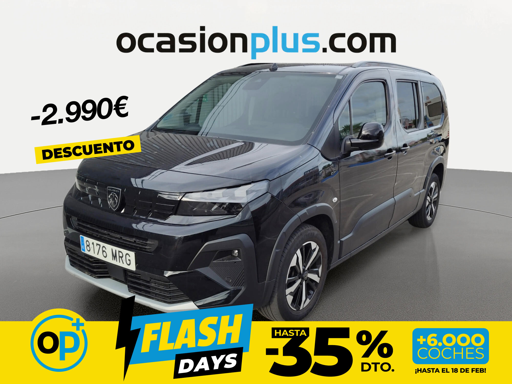 Foto del PEUGEOT Rifter 1.5BlueHDI S&S GT Business Long 130 EAT8