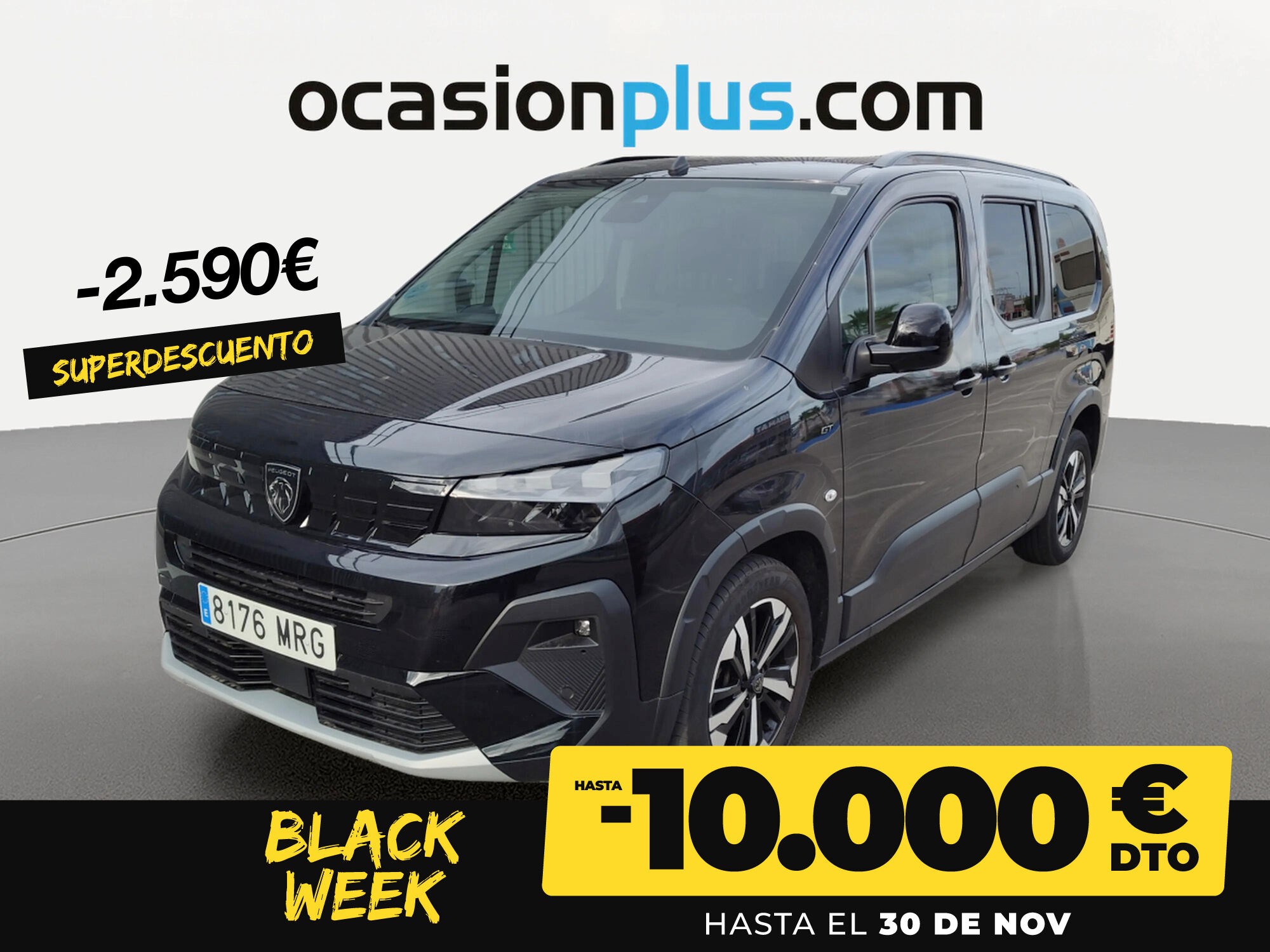 PEUGEOT Rifter (BlueHDi 130 GT Long EAT8 96 kW (130 CV)) en Madrid