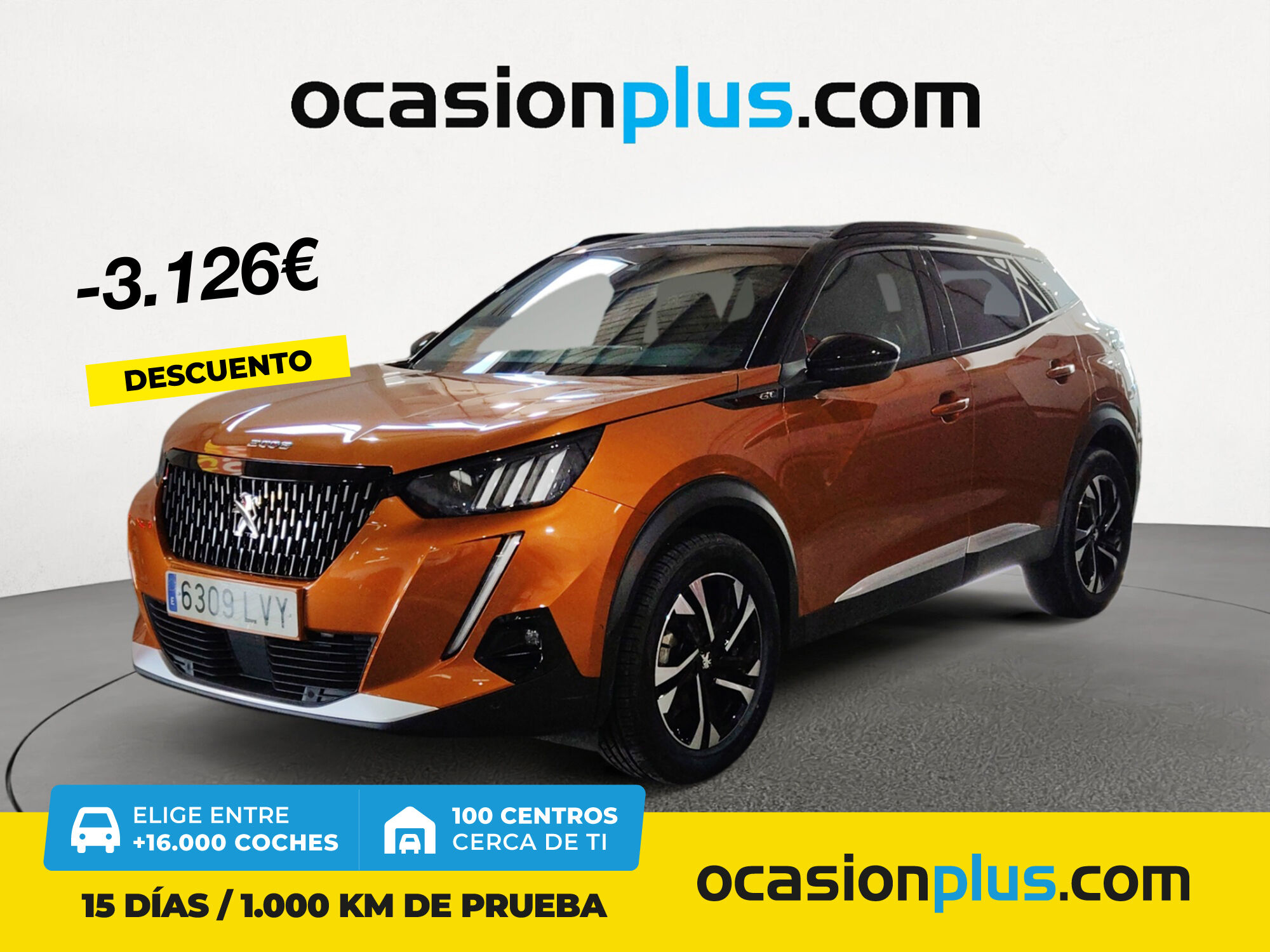 PEUGEOT 2008 (PureTech 130 S&S GT 96 kW (130 CV)) en Madrid