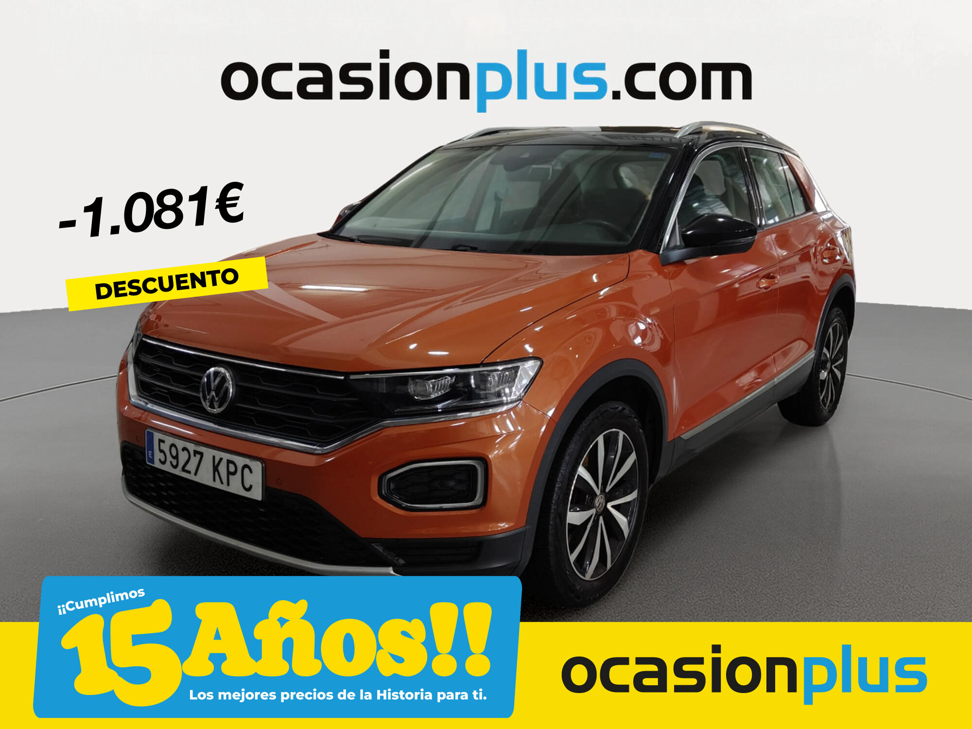 VOLKSWAGEN T-Roc (Advance 1.0 TSI 85 kW (115 CV)) en Madrid