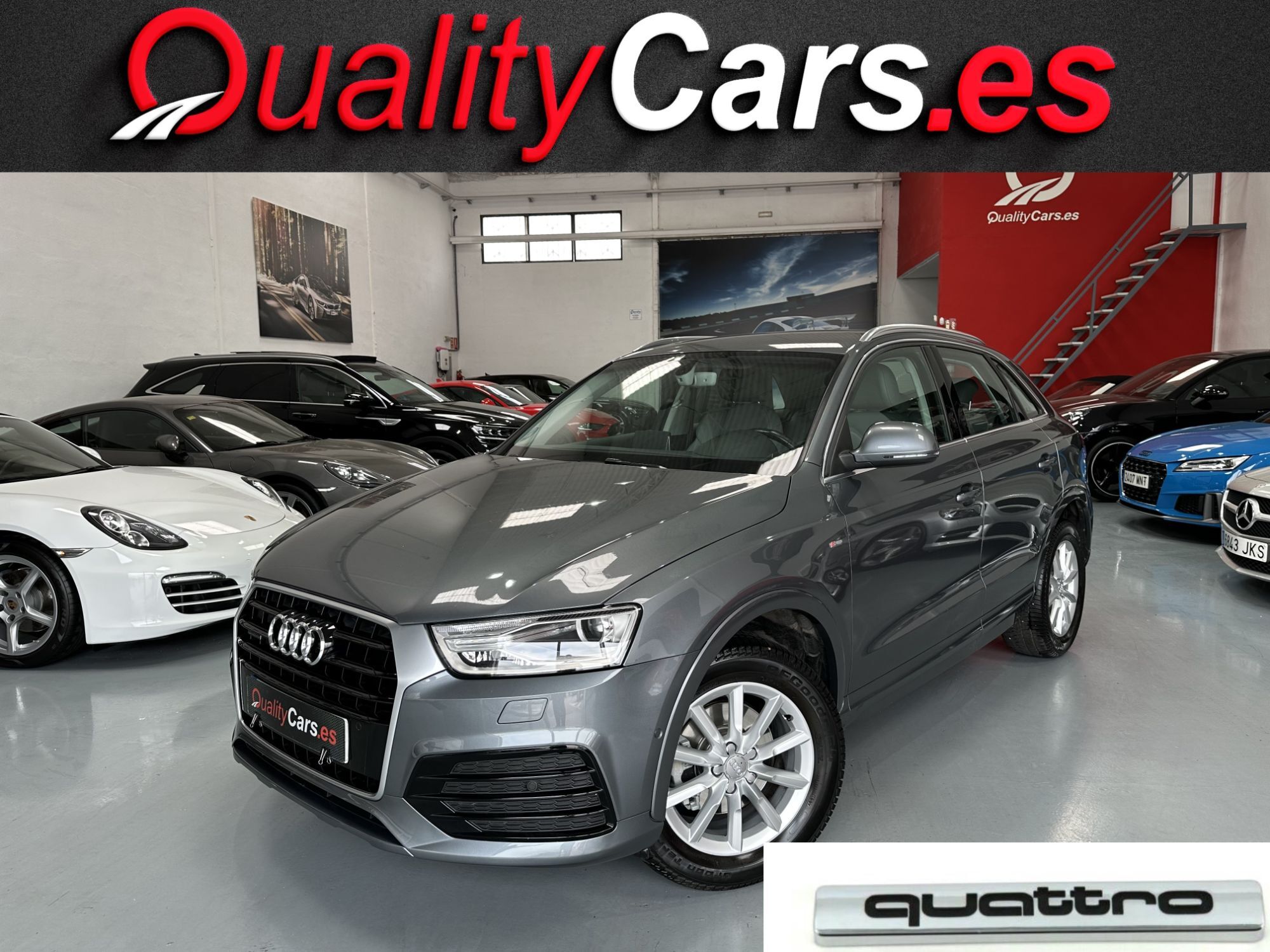 AUDI Q3 (2.0TDI Black line edition quattro S tronic 135kW) en Valencia