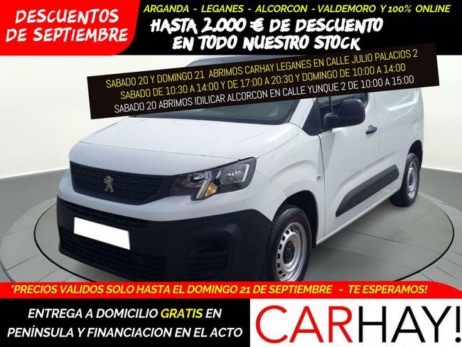 PEUGEOT Partner (PRO STANDARD 600KG BLUE HDi 73 KW FURGÓN) en Madrid