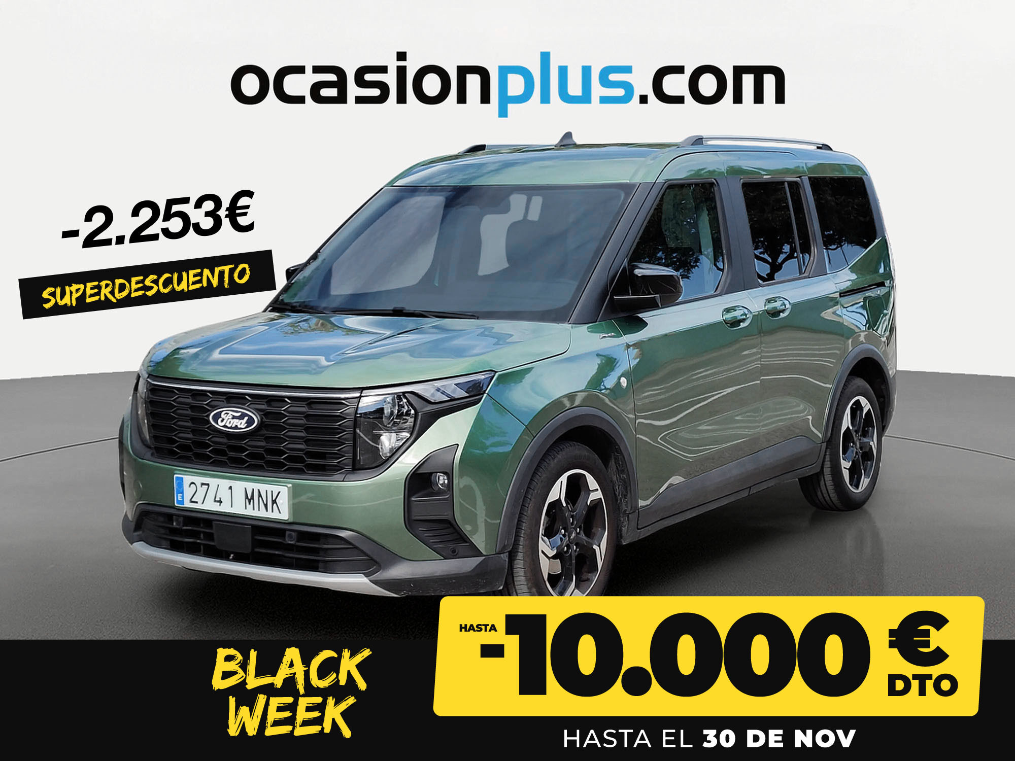 FORD Tourneo Courier (1.0 Ecoboost Active 92 kW (125 CV)) en Madrid