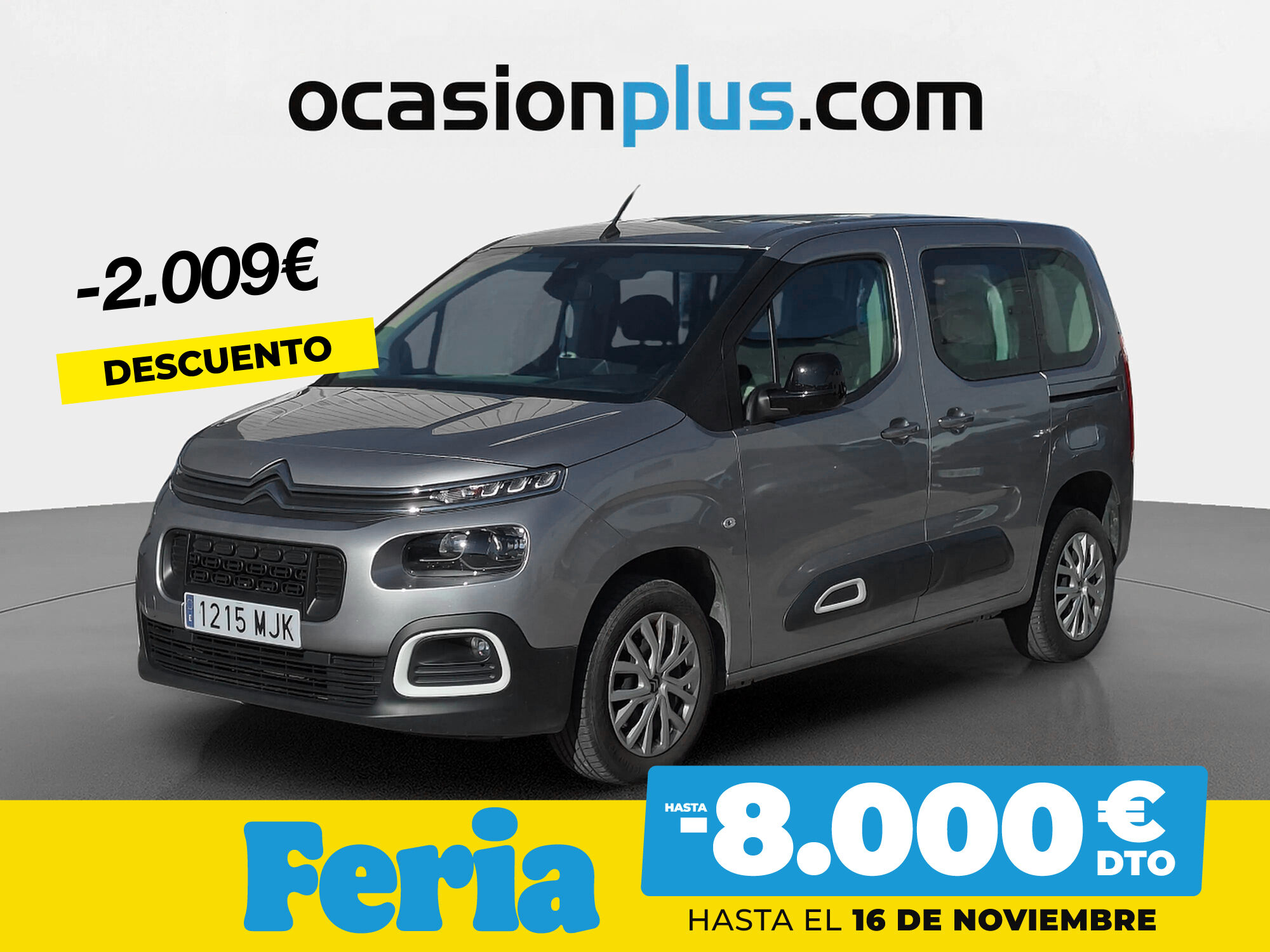 CITROEN Berlingo (BlueHDi 100 S&S Talla M Feel 75 kW (102 CV)) en Madrid