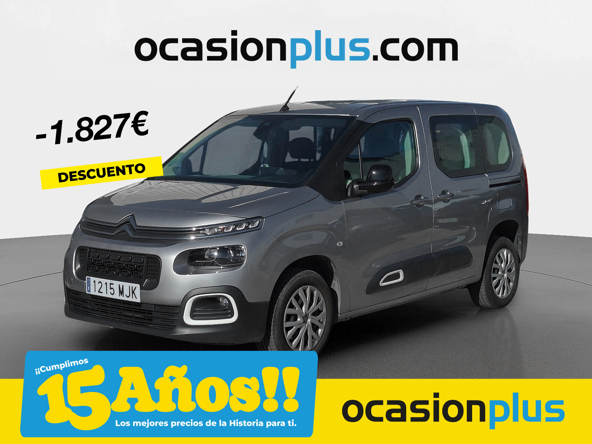 CITROEN Berlingo (BlueHDi 100 S&S Talla M Feel 75 kW (102 CV)) en Madrid