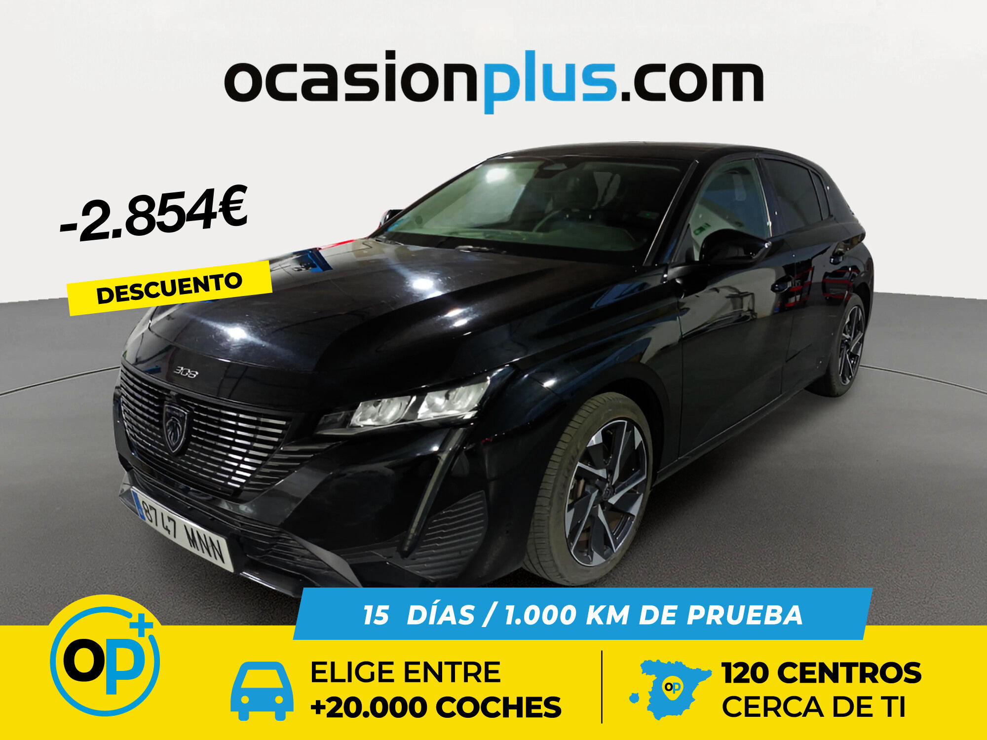 PEUGEOT 308 (BlueHDi 130 S&S Allure EAT8 96 kW (130 CV)) en Madrid